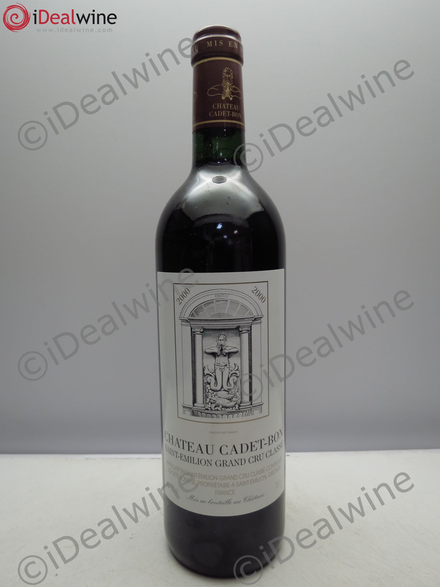 Château Cadet Bon Grand Cru Classé 2000 - Lot de 6 bouteilles - 0