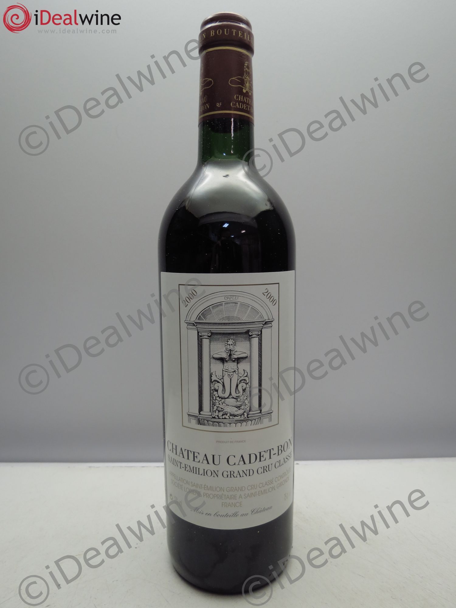 Château Cadet Bon Grand Cru Classé 2000 - Lot de 6 bouteilles - 0
