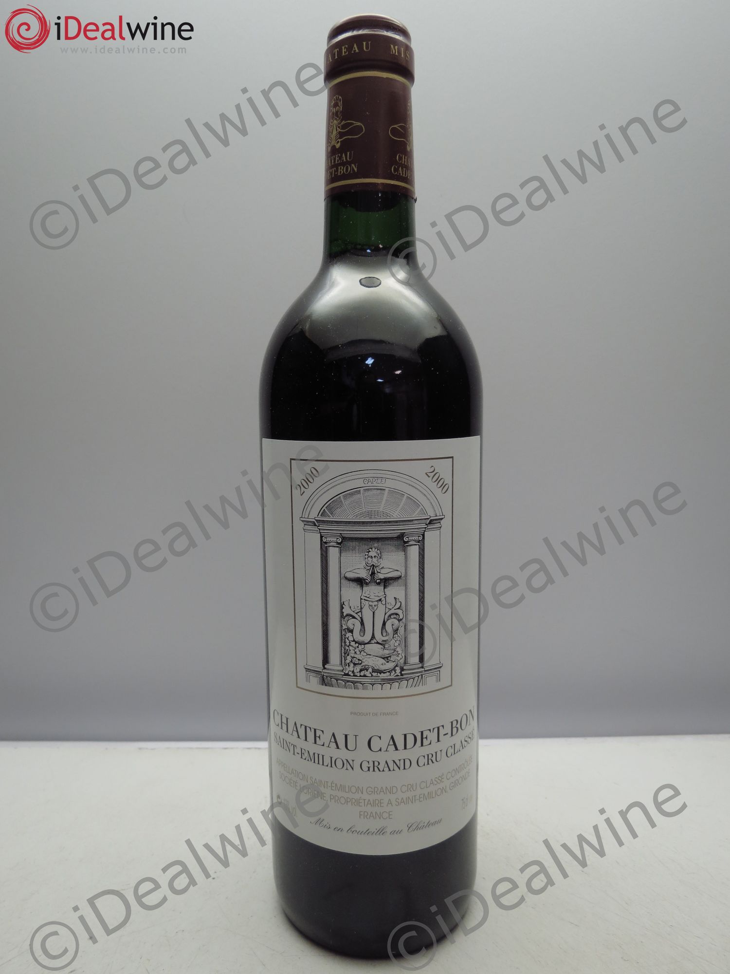 Château Cadet Bon Grand Cru Classé 2000 - Lot de 6 bouteilles - 0
