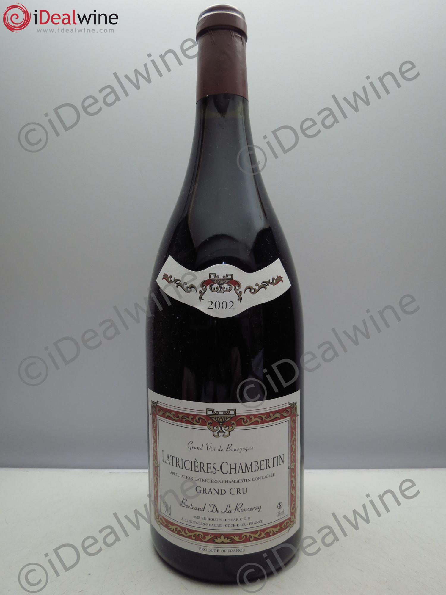 Latricières-Chambertin Grand Cru B.de la Ronceray 2002 - Posten von 1 Magnum - 0