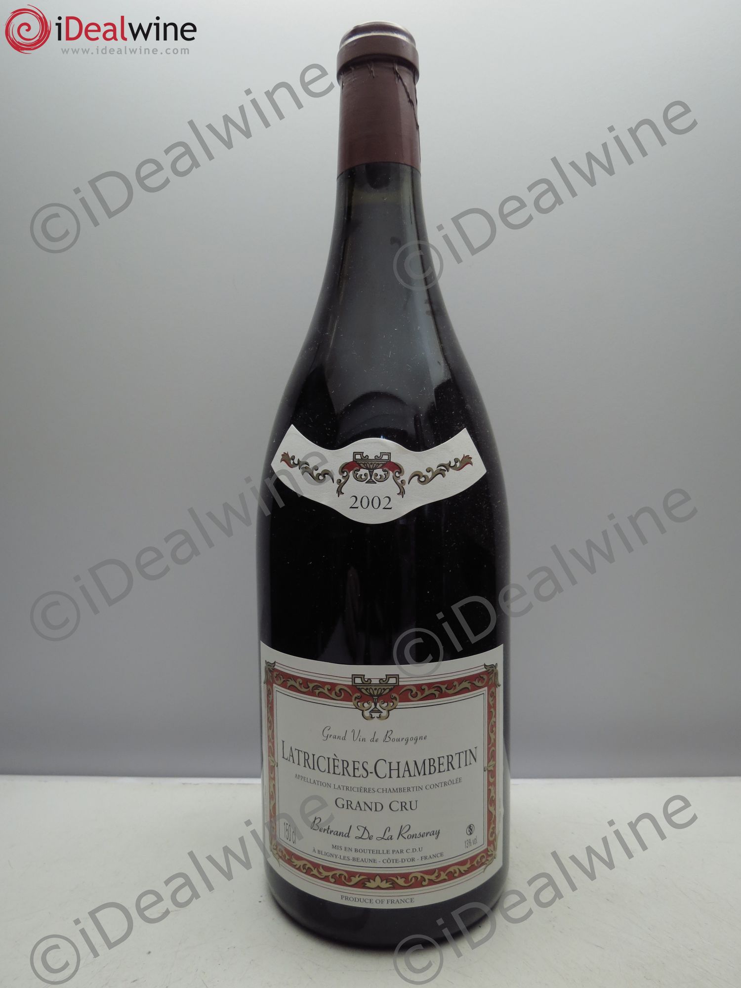 Latricières-Chambertin Grand Cru B.de la Ronceray 2002 - Posten von 1 Magnum - 0