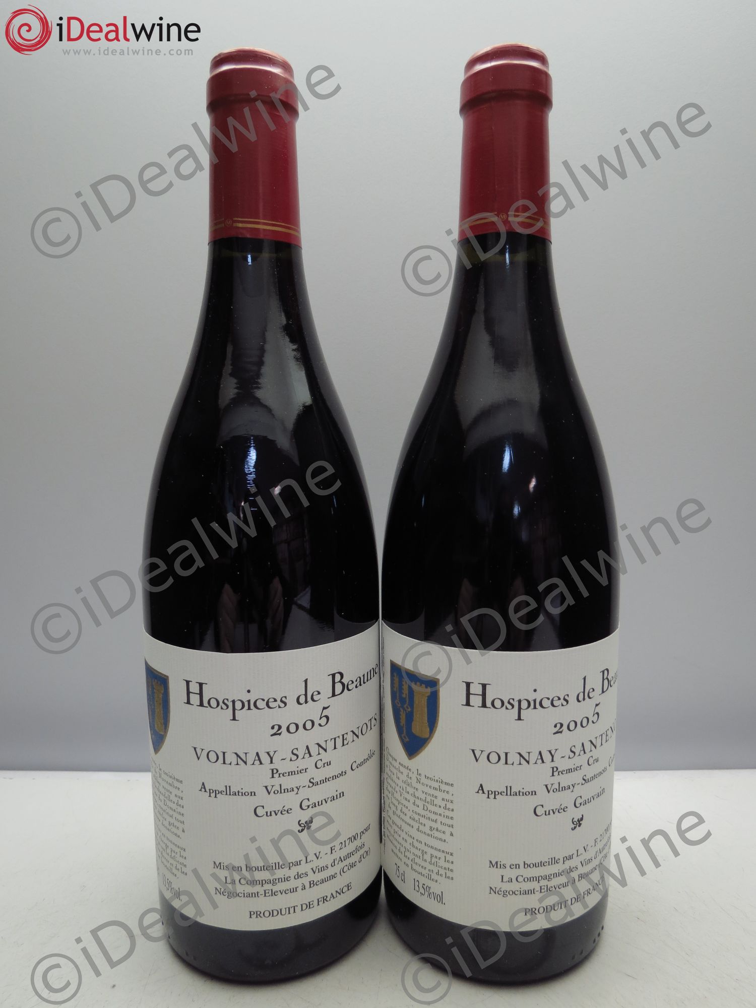 Volnay 1er Cru Cuvée Gauvain 2005 - Posten von 2 Flaschen - 0