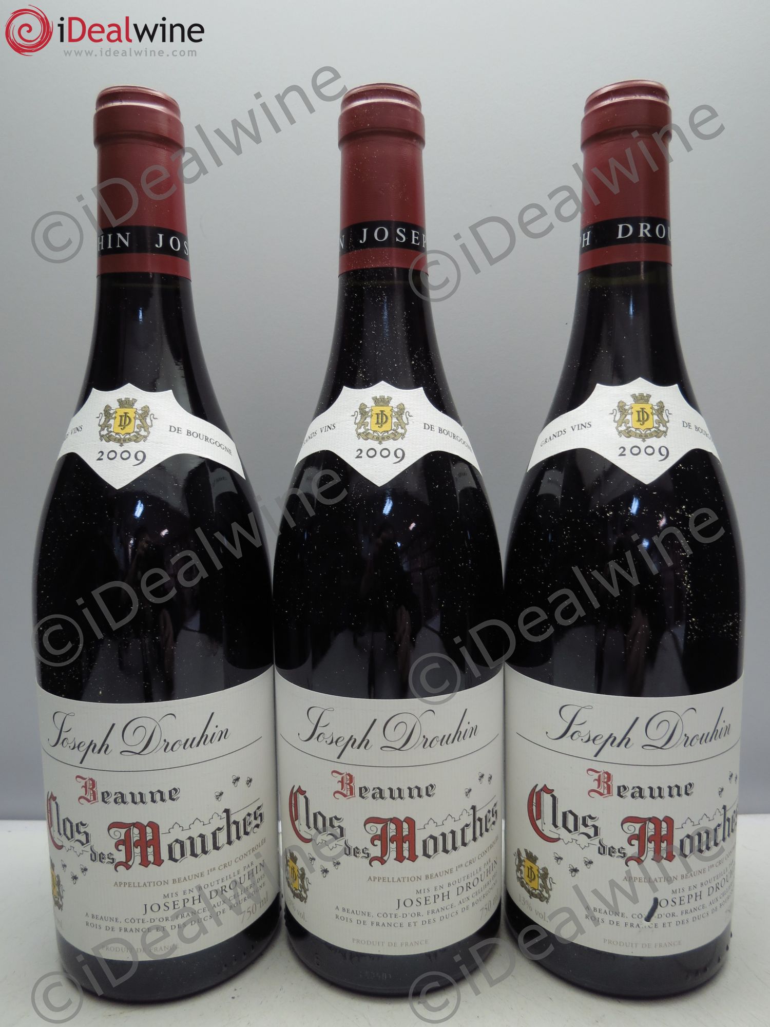 Beaune 1er Cru Clos des Mouches Joseph Drouhin 2009 - Lot de 3 bouteilles - 0