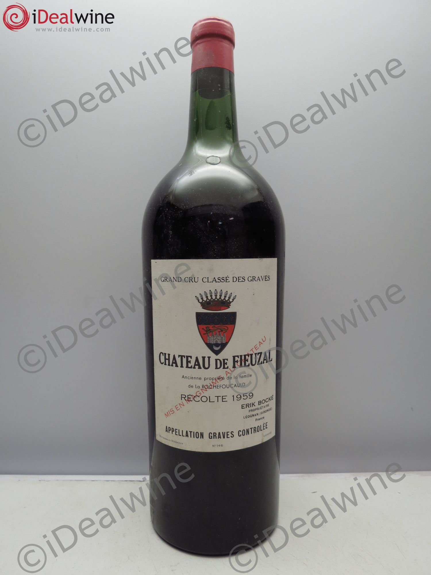 Château de Fieuzal Cru Classé de Graves 1959 - Lot de 1 magnum - 0