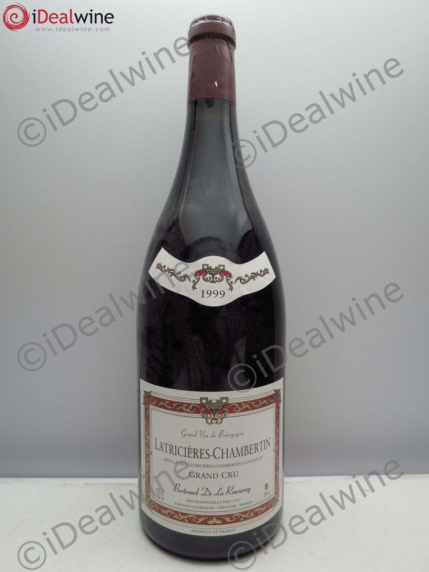 Latricières-Chambertin Grand Cru Bertrand de la Ronseray 1999 - Lot de 1 magnum - 0