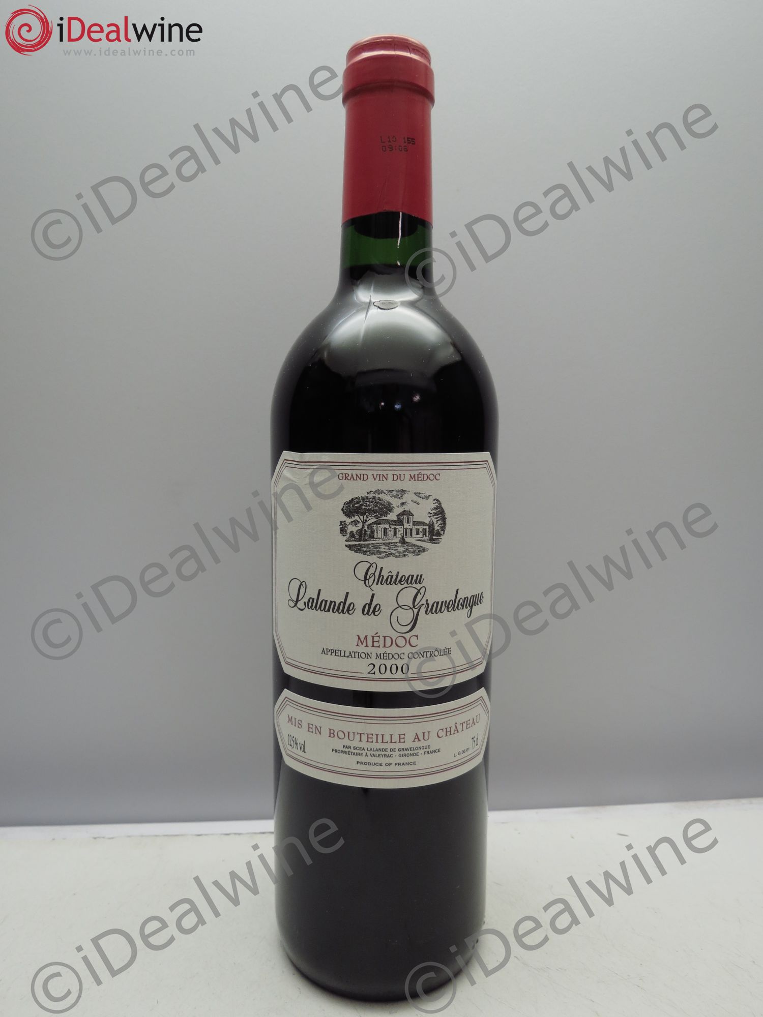 Bordeaux Lalande de Gravelongue 2000 - Posten von 12 Flaschen - 0