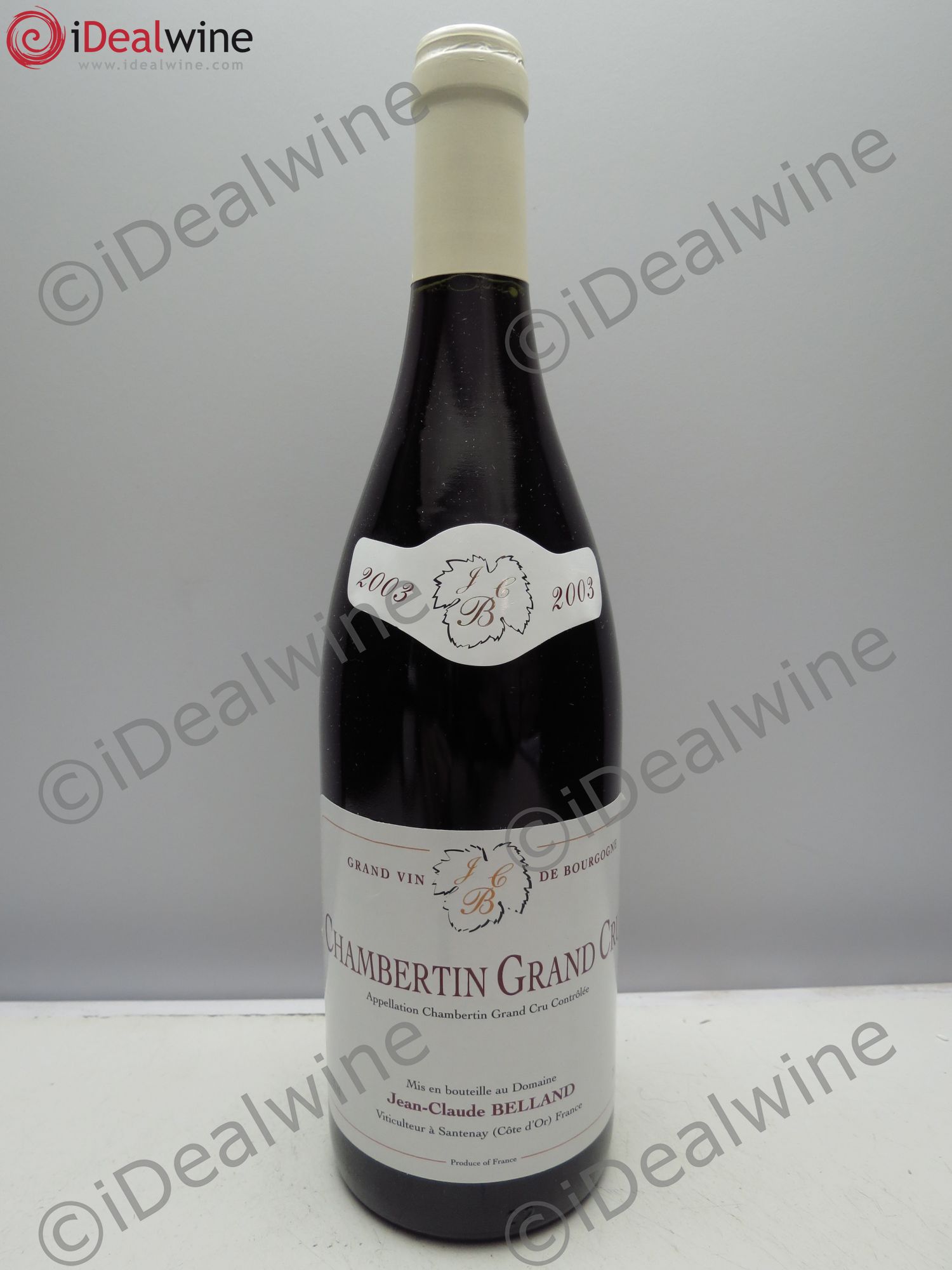 Chambertin Grand Cru Belland 2003 - Posten von 1 Flasche - 0