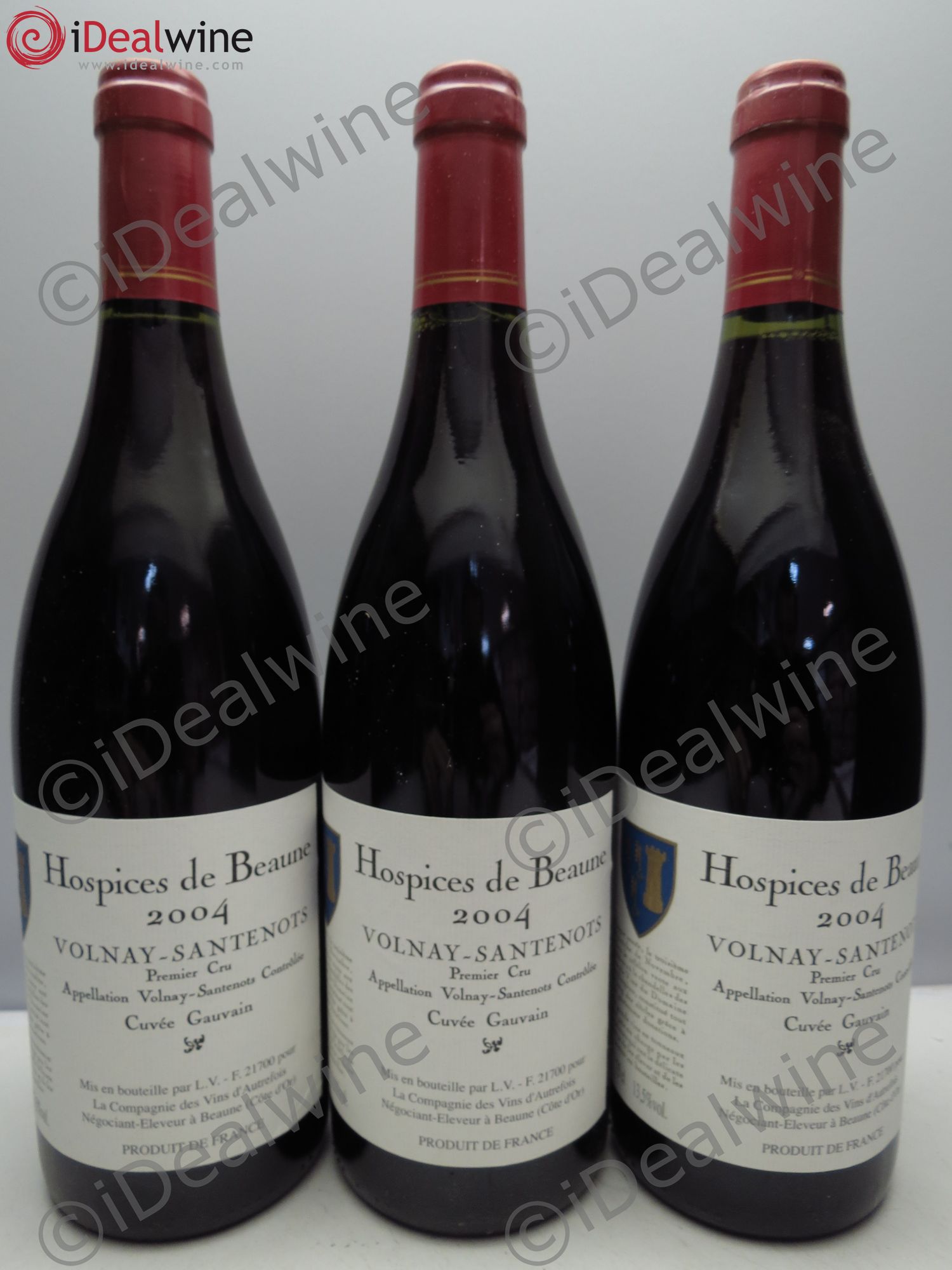Volnay 1er Cru Cuvée Gauvain 2004 - Posten von 3 Flaschen - 0