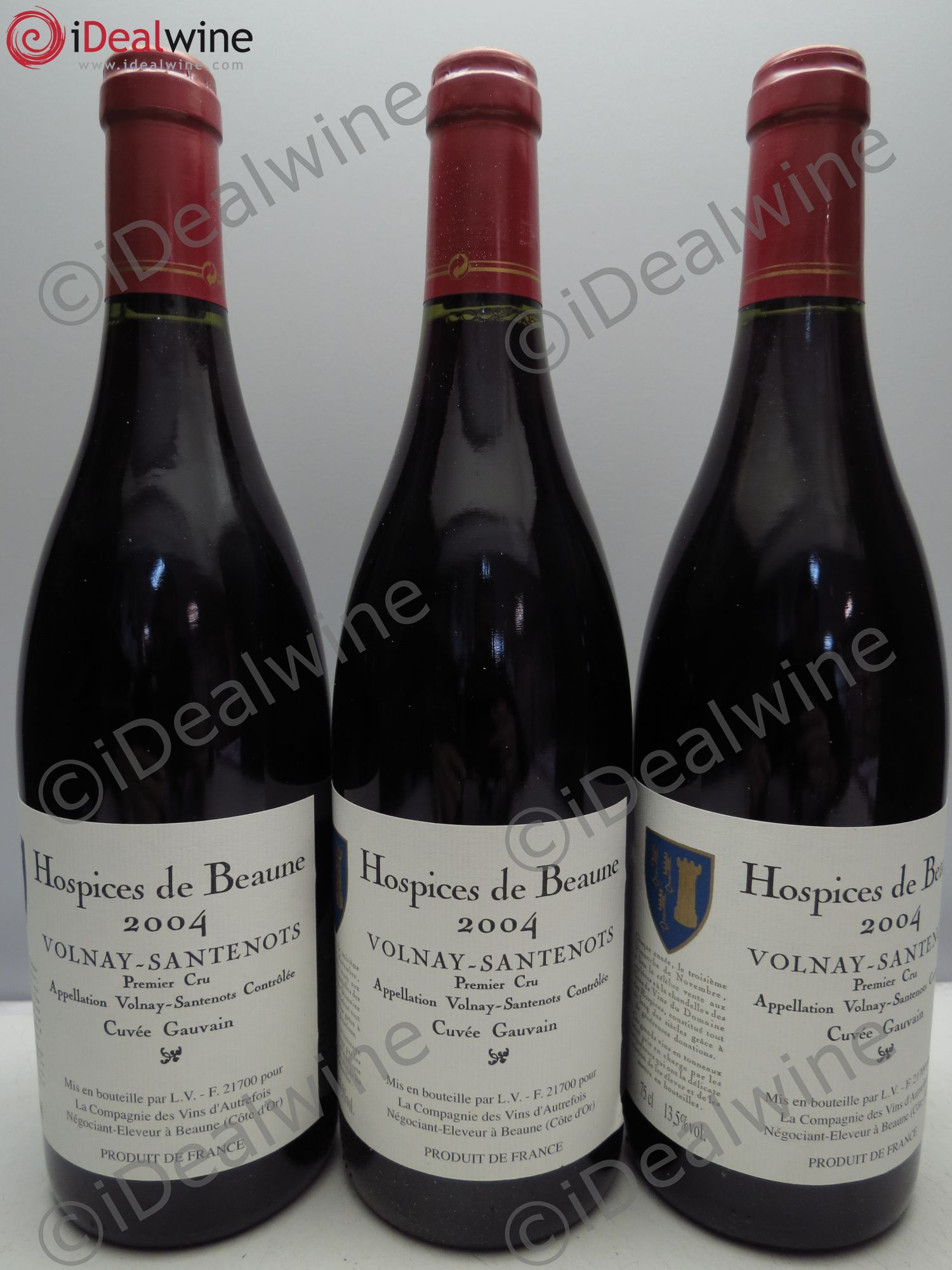 Volnay 1er Cru Cuvée Gauvain 2004 - Posten von 3 Flaschen - 0