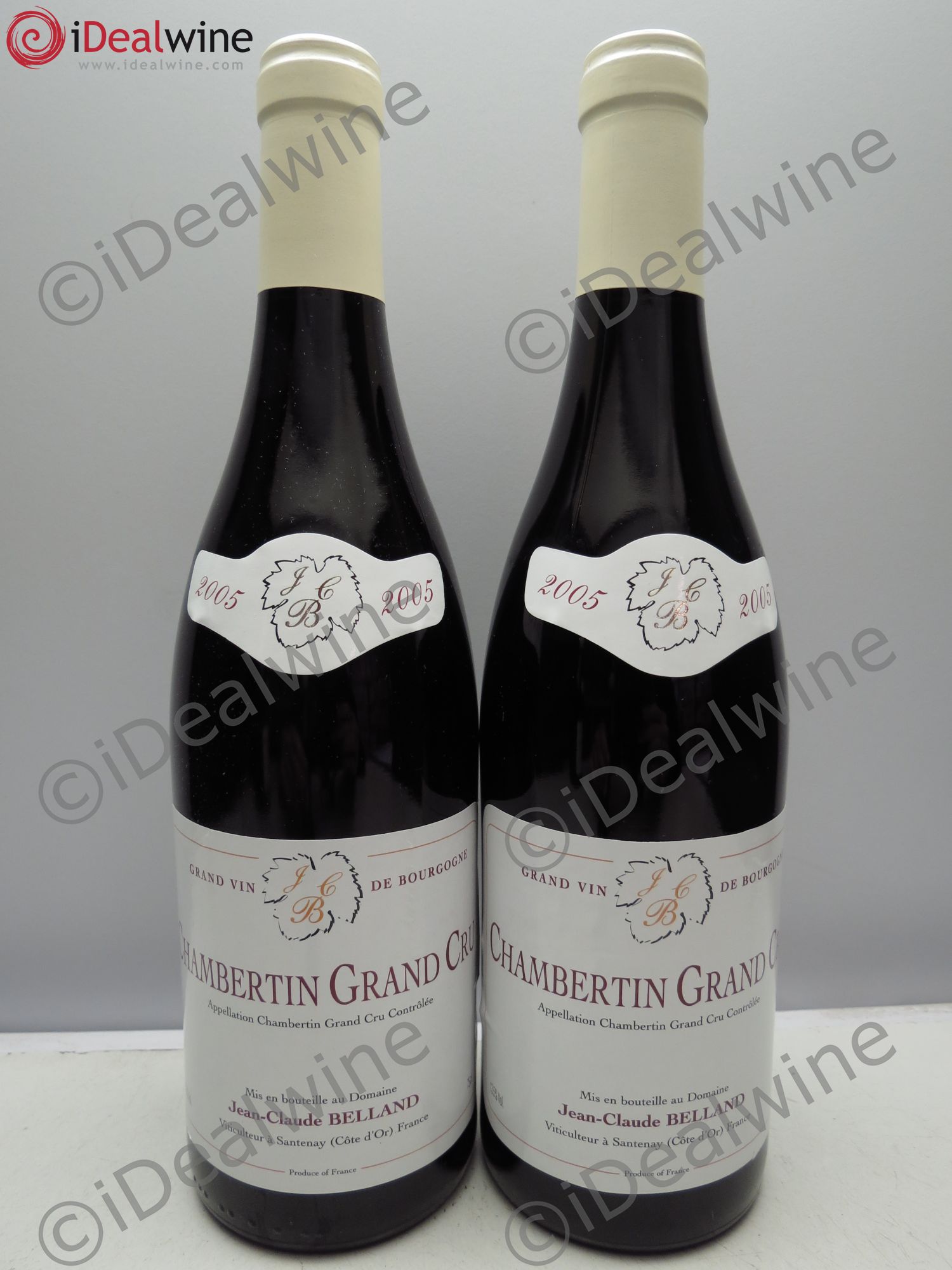 Chambertin Grand Cru Belland 2005 - Lot de 2 bouteilles - 0
