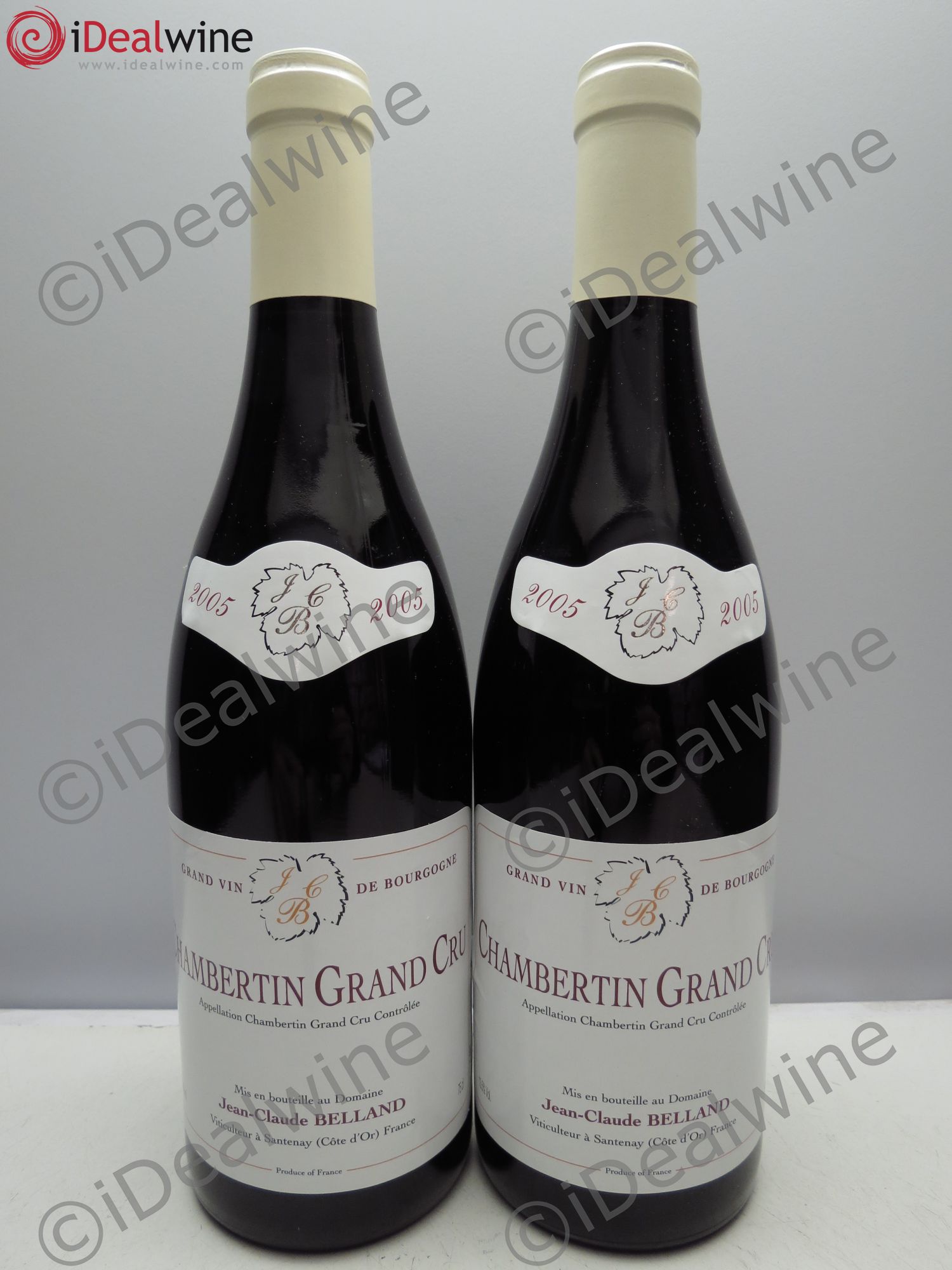Chambertin Grand Cru Belland 2005 - Lot de 2 bouteilles - 0