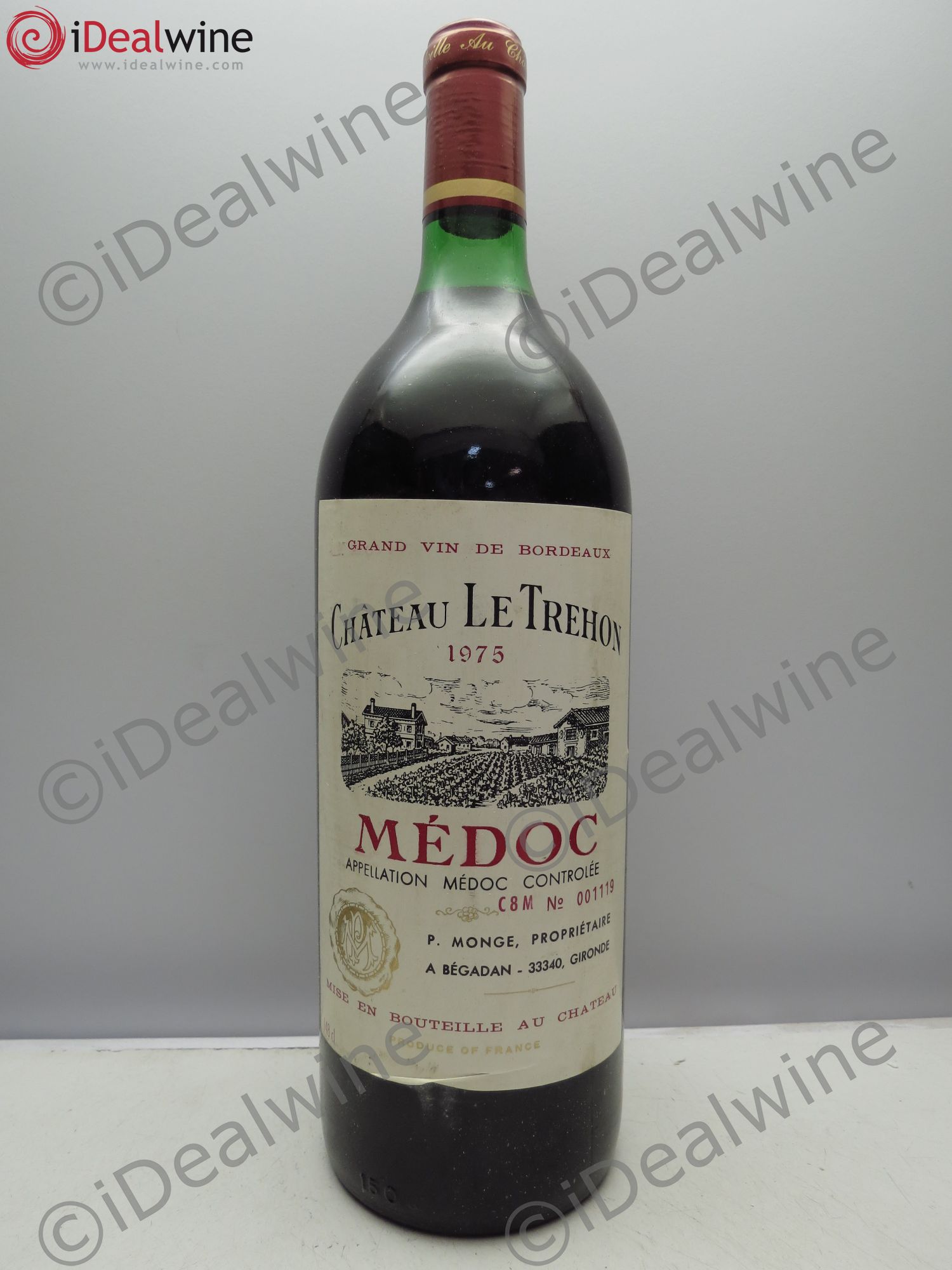 Bordeaux Château le Tréhon Médoc 1975 - Posten von 1 Magnum - 0