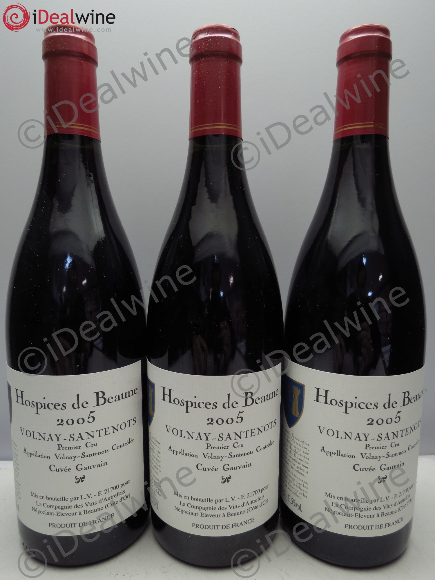 Volnay 1er Cru Cuvée Gauvain 2005 - Posten von 3 Flaschen - 0