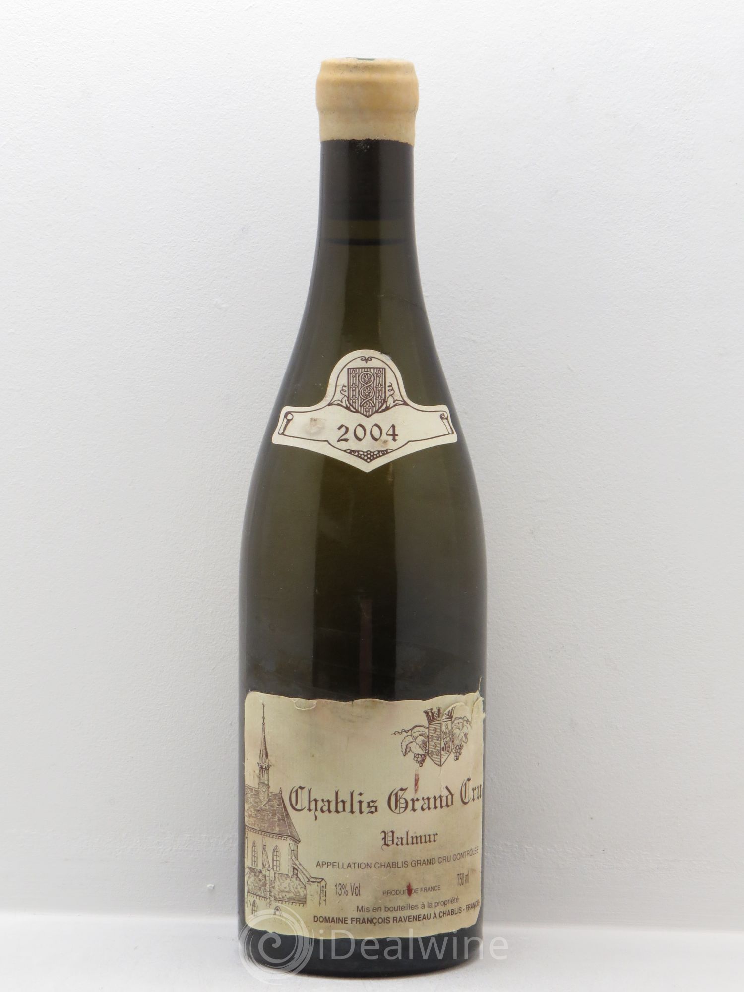 Chablis Grand Cru Valmur Raveneau (Domaine) 2004 - Lot de 1 bouteille - 0