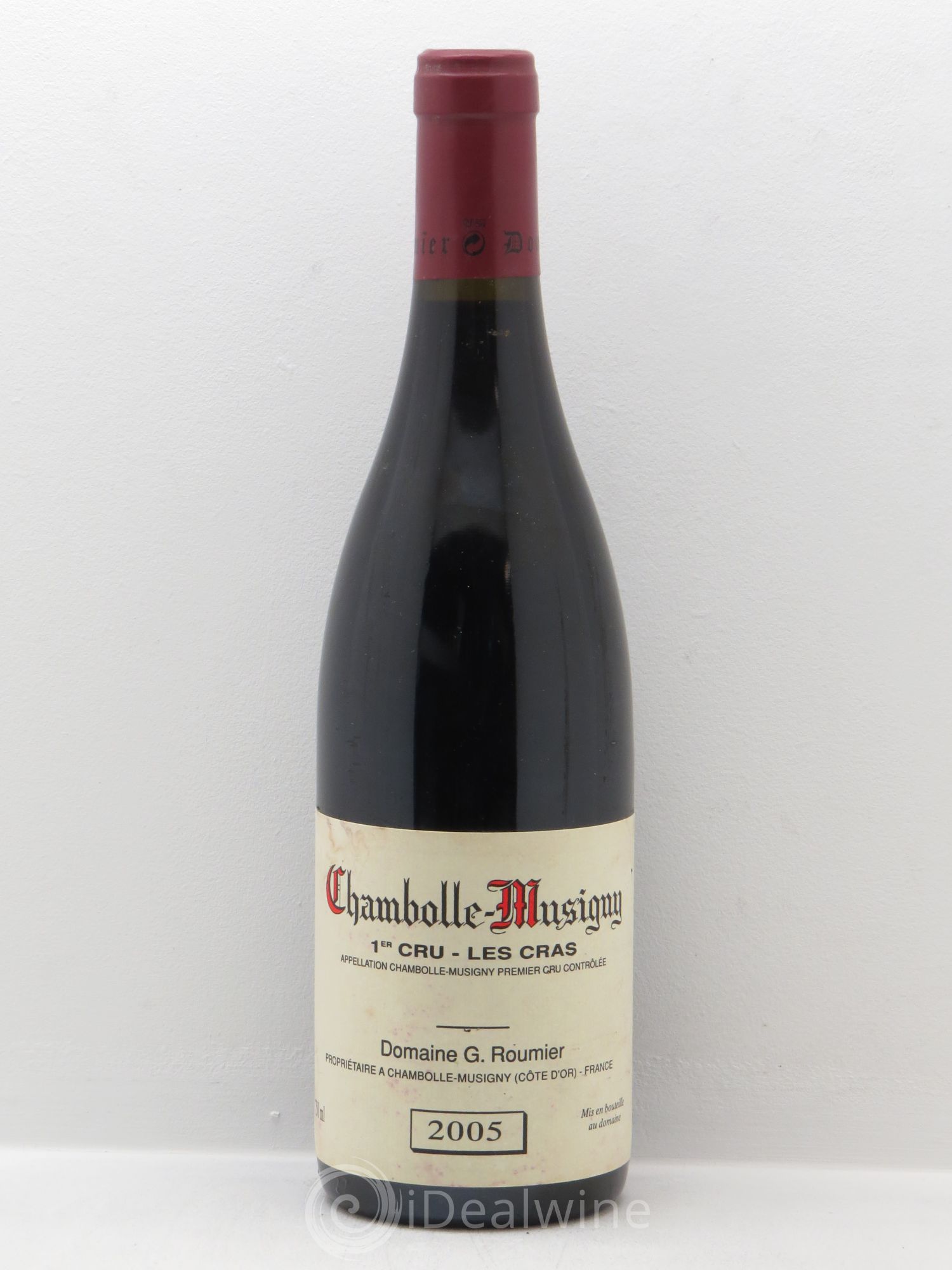 Chambolle-Musigny 1er Cru Les Cras Georges Roumier (Domaine) 2005 - Lot de 1 bouteille - 0