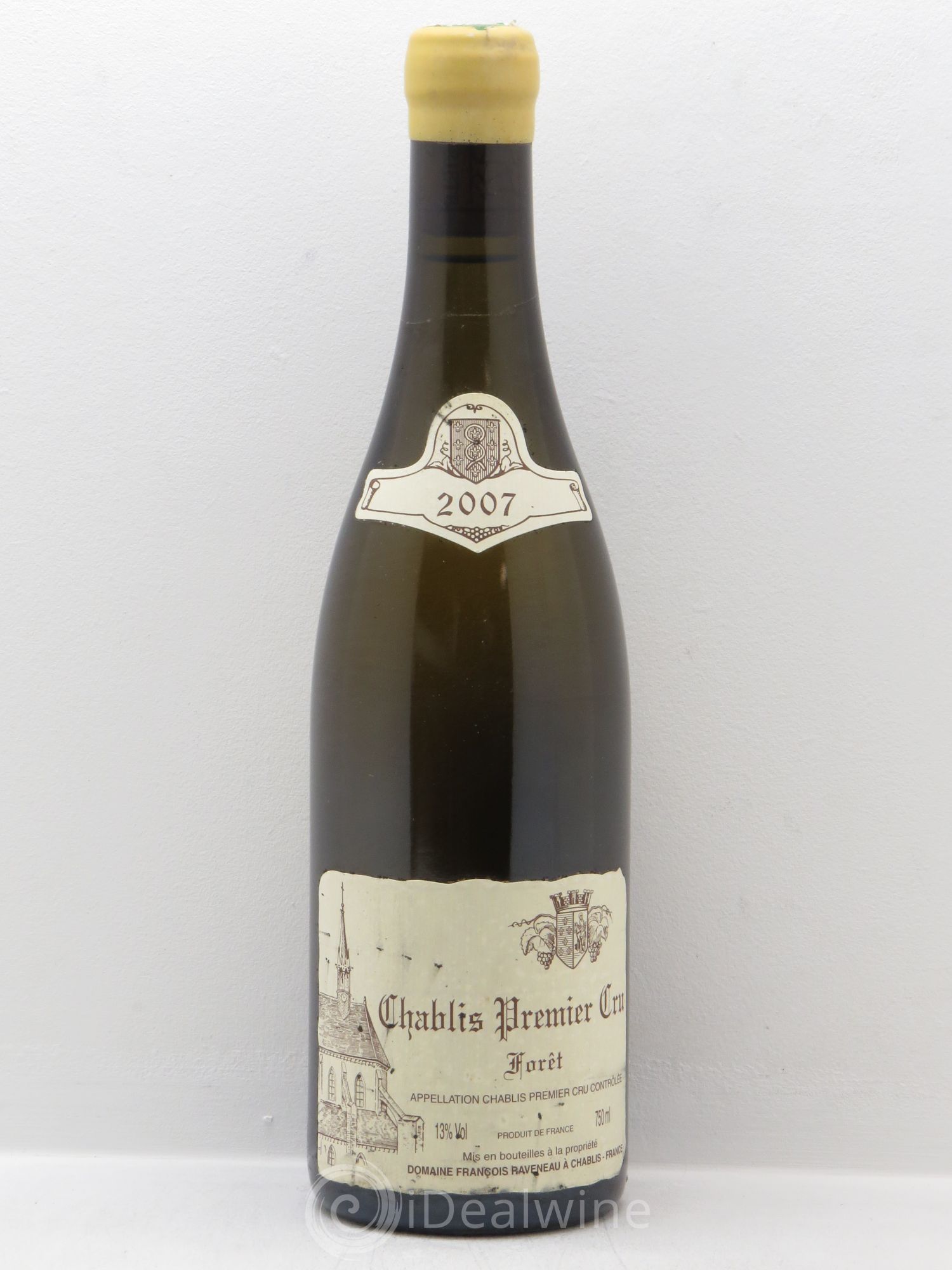Chablis 1er Cru Forêt Raveneau (Domaine) 2007 - Lot de 1 bouteille - 0