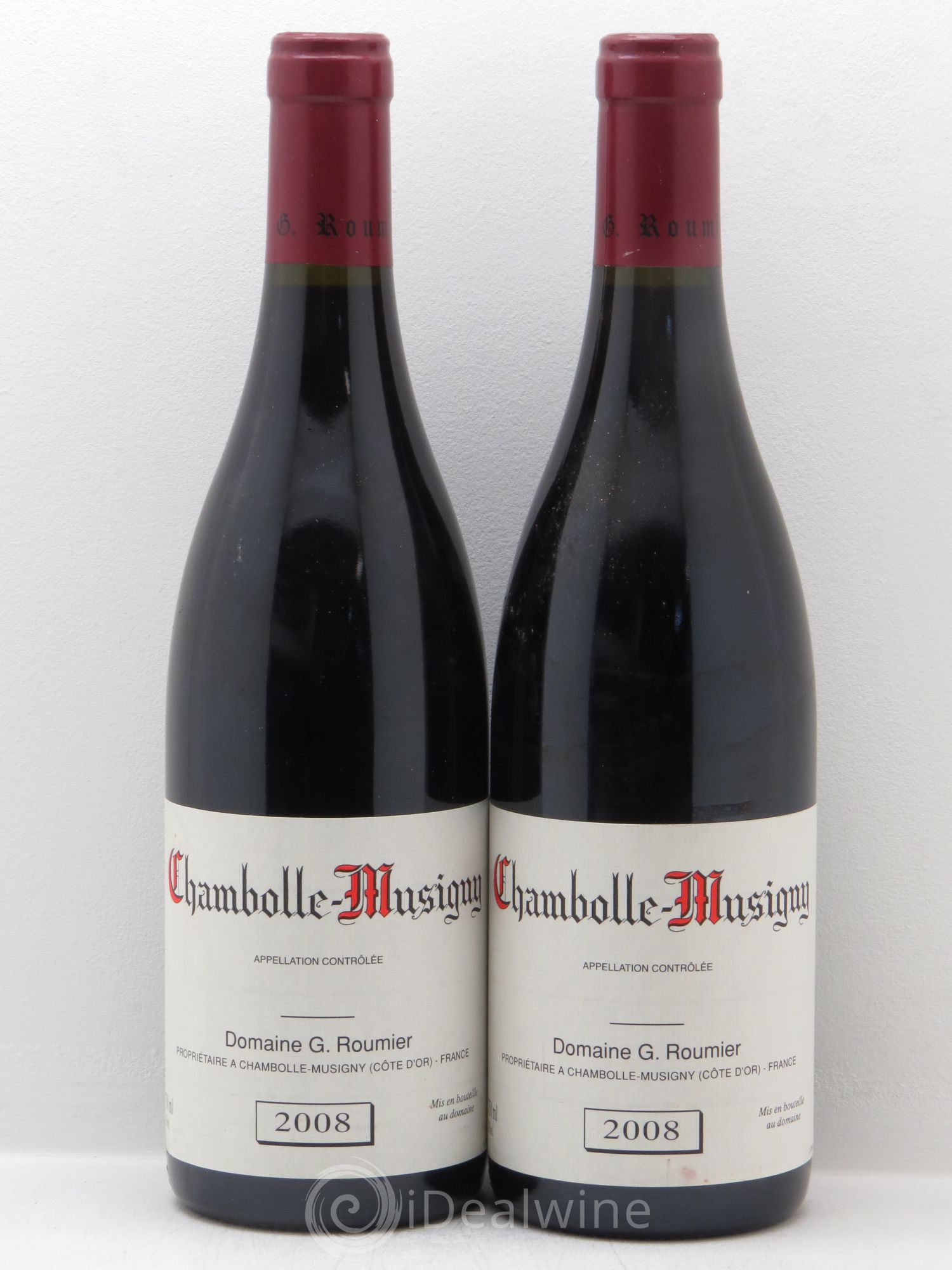 Chambolle-Musigny Georges Roumier (Domaine) 2008 - Lot de 2 bouteilles - 0