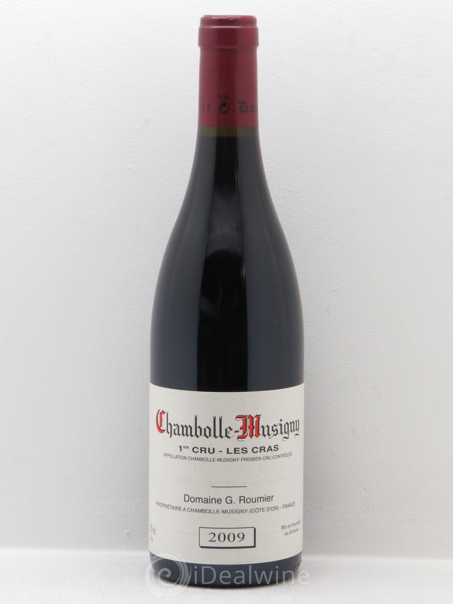 Chambolle-Musigny 1er Cru Les Cras Georges Roumier (Domaine) 2009 - Lot de 1 bouteille - 0
