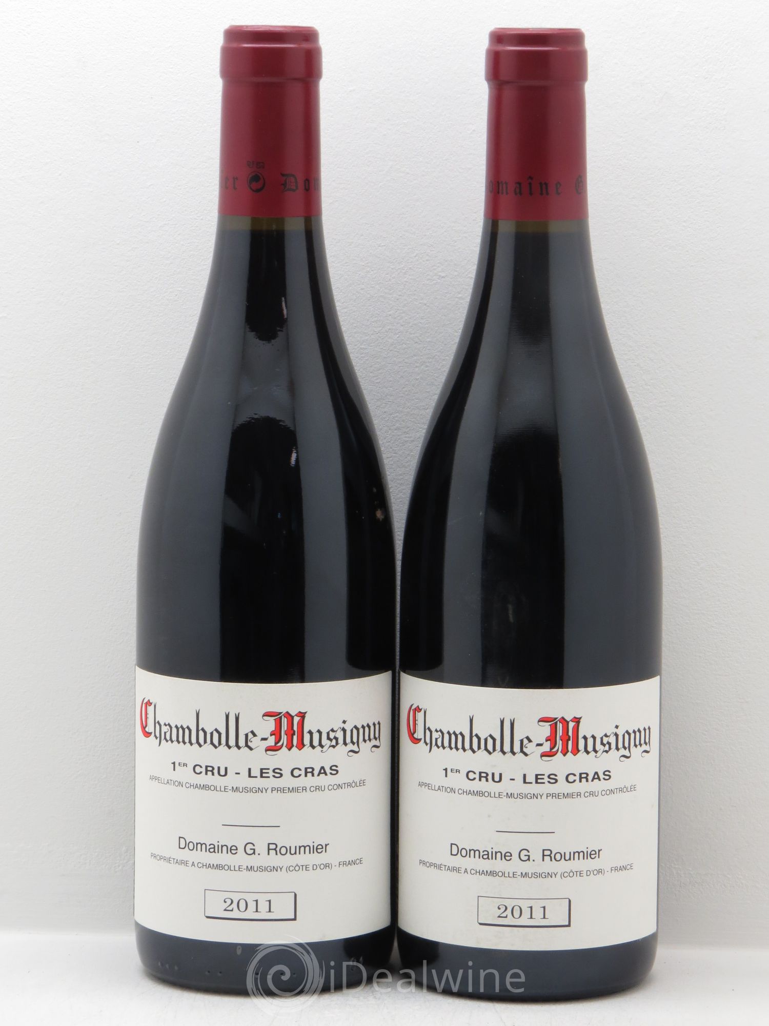 Chambolle-Musigny 1er Cru Les Cras Georges Roumier (Domaine) 2011 - Lot de 2 bouteilles - 0