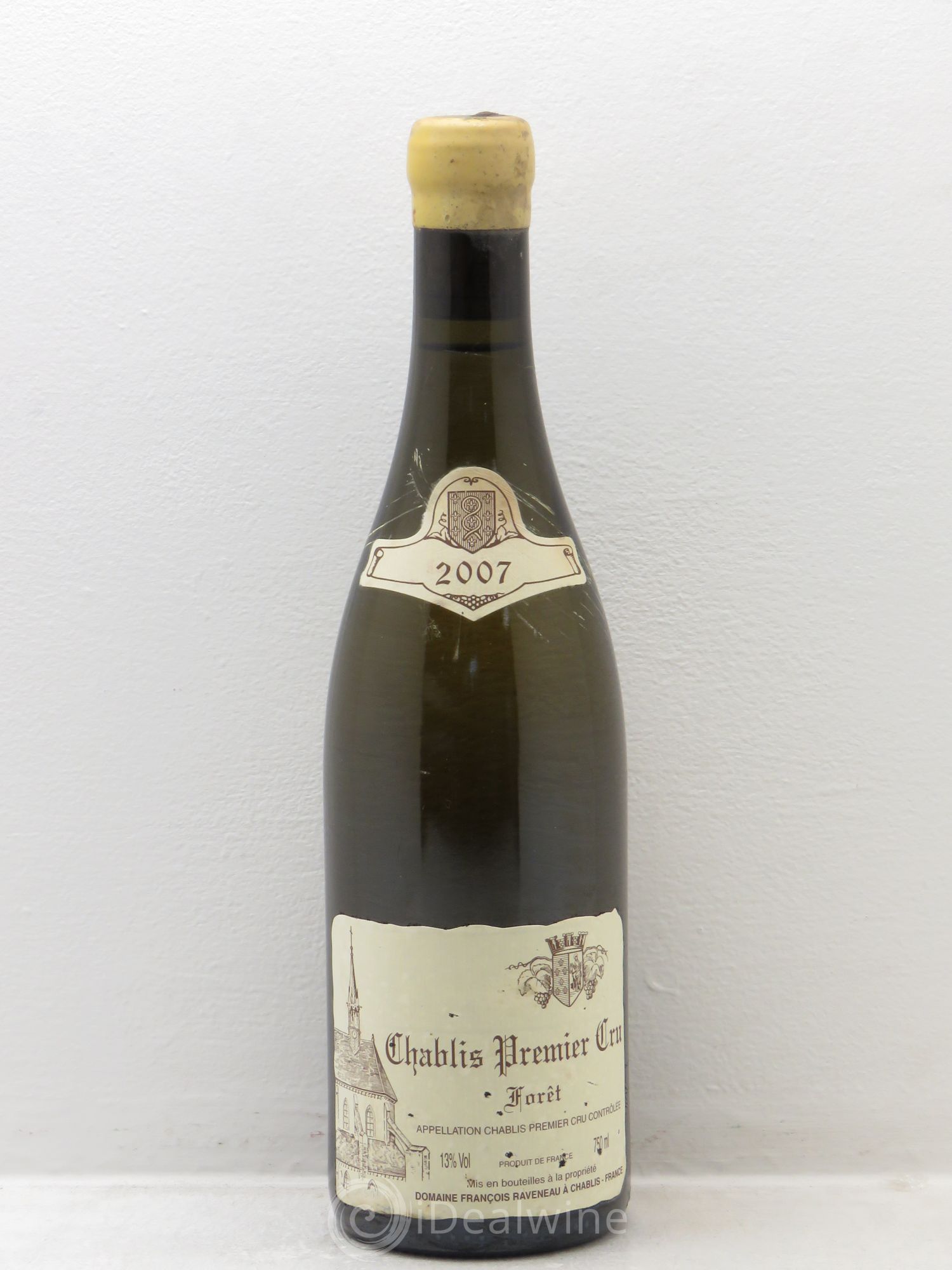 Chablis 1er Cru Forêt Raveneau (Domaine) 2007 - Lot de 1 bouteille - 0