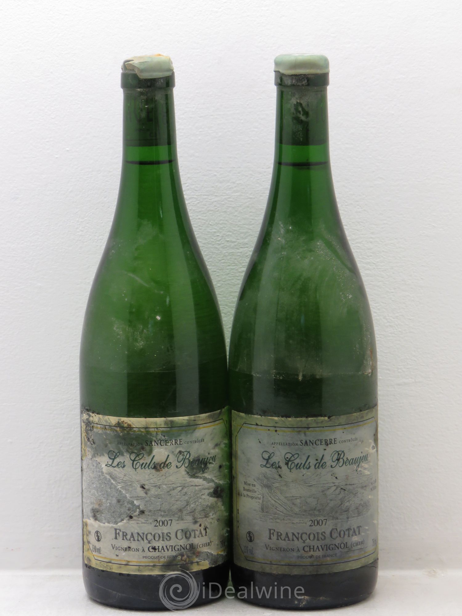 Sancerre Les Culs de Beaujeu François Cotat 2007 - Lot de 2 bouteilles - 0