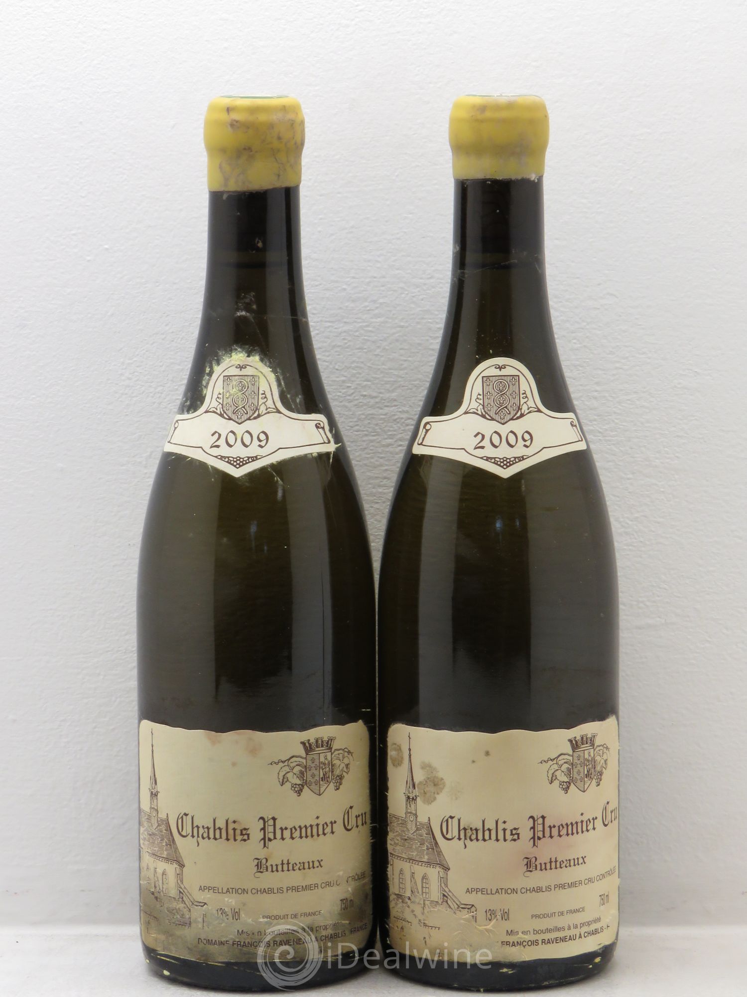 Chablis 1er Cru Butteaux Raveneau (Domaine) 2009 - Posten von 2 Flaschen - 0