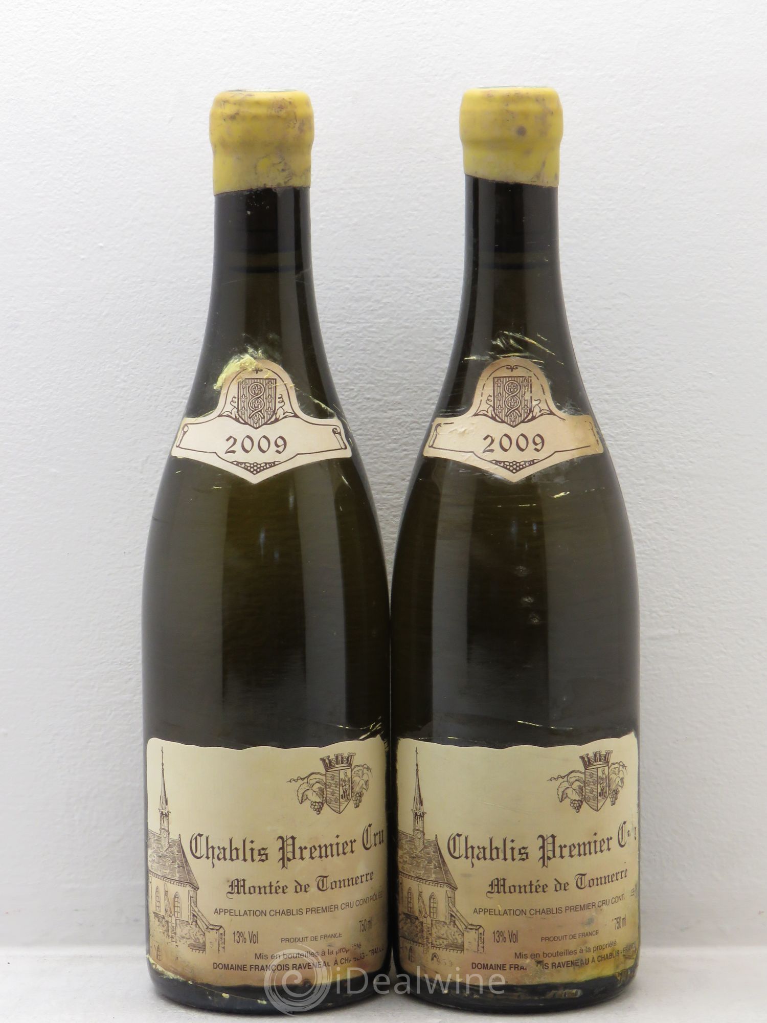 Chablis 1er Cru Montée de Tonnerre Raveneau (Domaine) 2009 - Lot de 2 bouteilles - 0