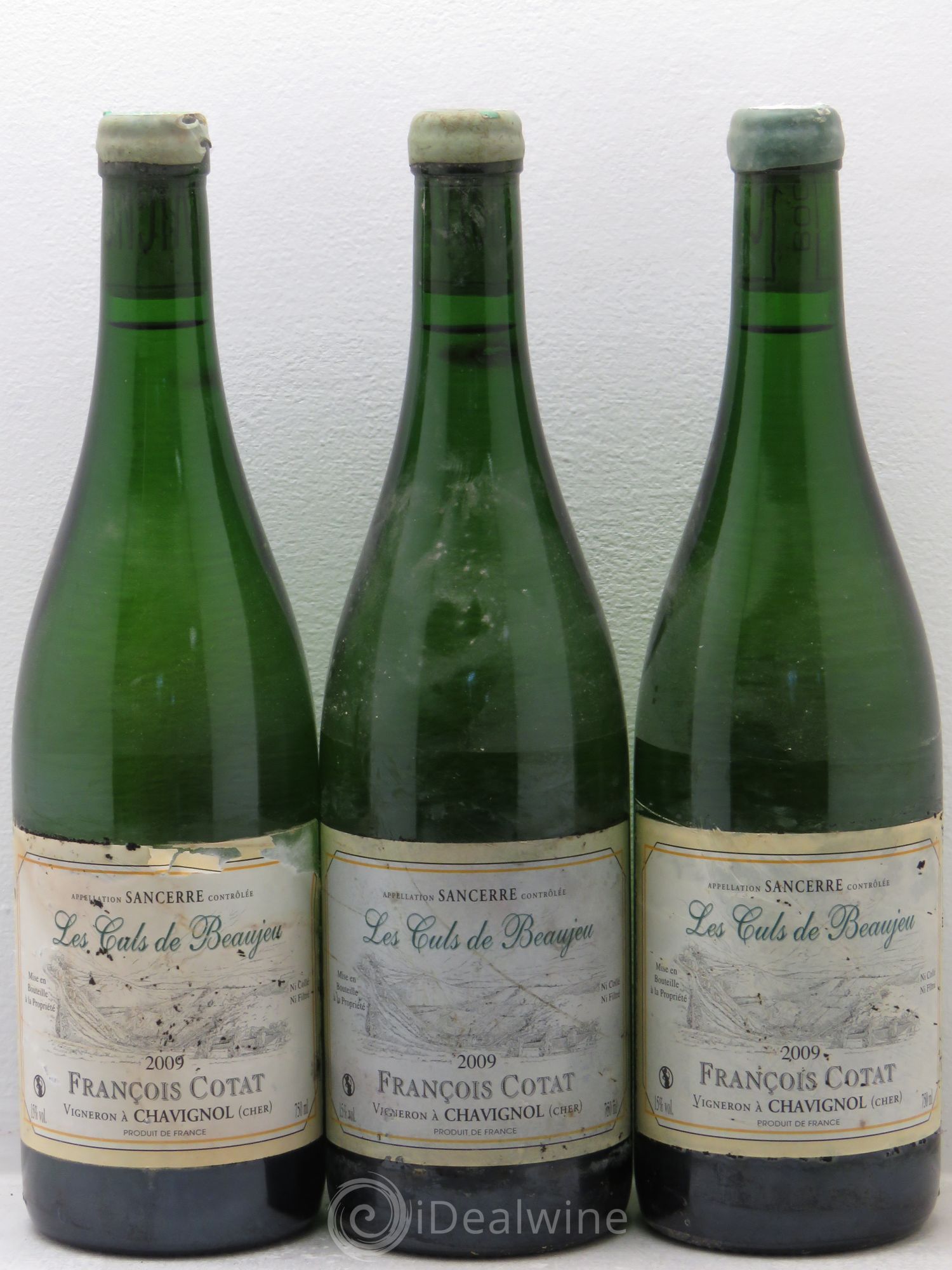 Sancerre Les Culs de Beaujeu François Cotat 2009 - Lot de 3 bouteilles - 0