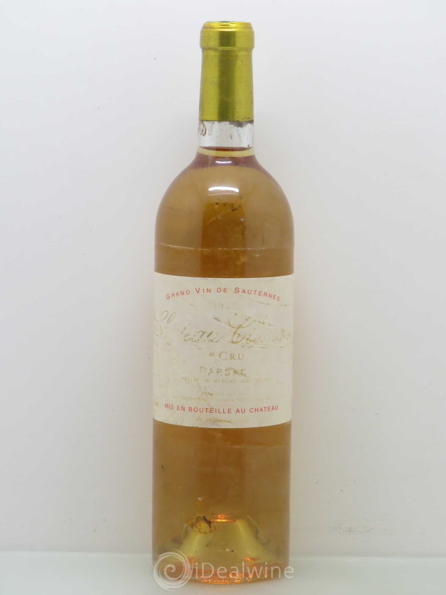 Château Climens 1er Grand Cru Classé 2002 - Lotto di 1 bottiglia - 0