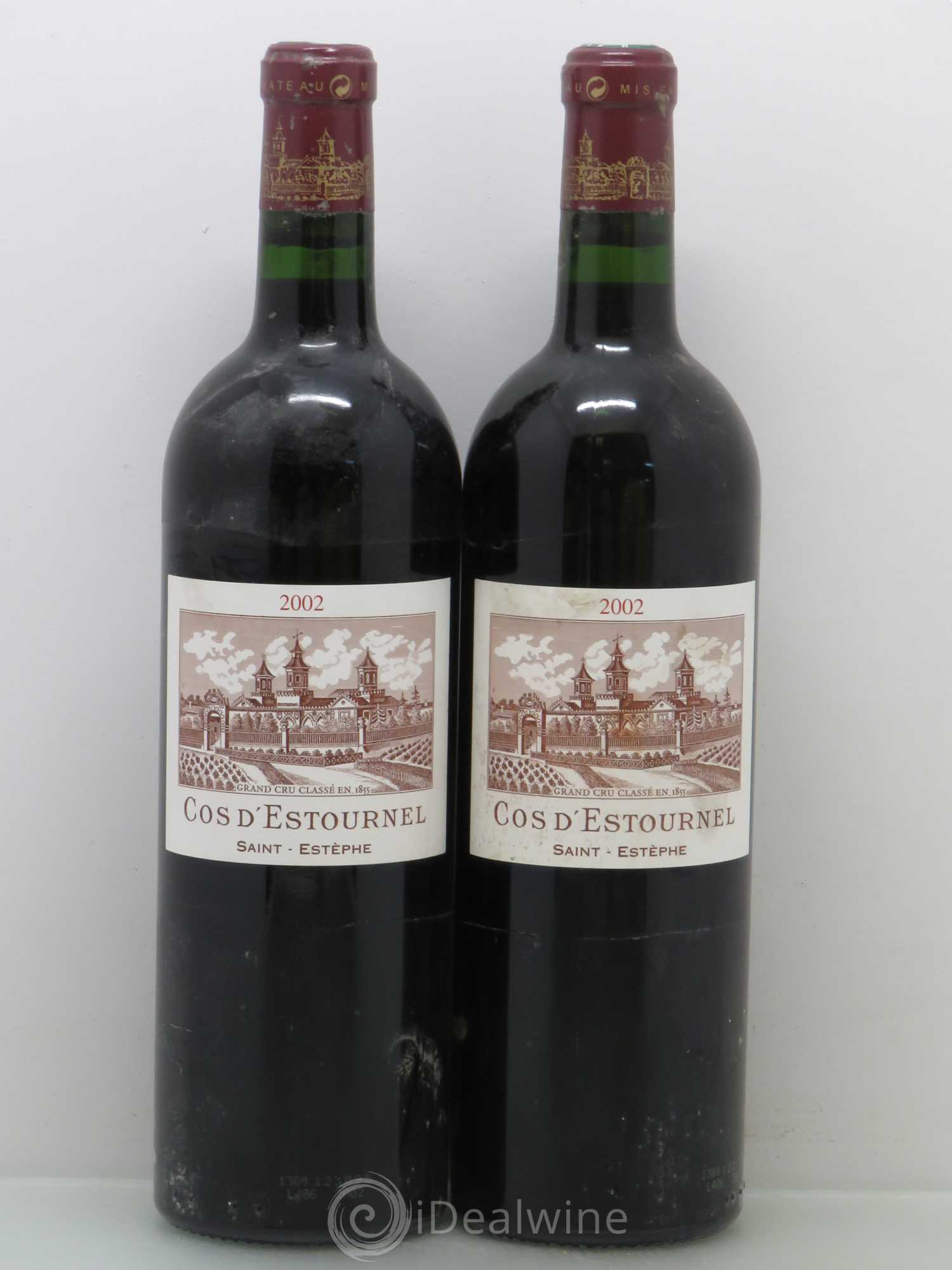 Cos d'Estournel 2ème Grand Cru Classé 2002 - Lot de 2 bouteilles - 0