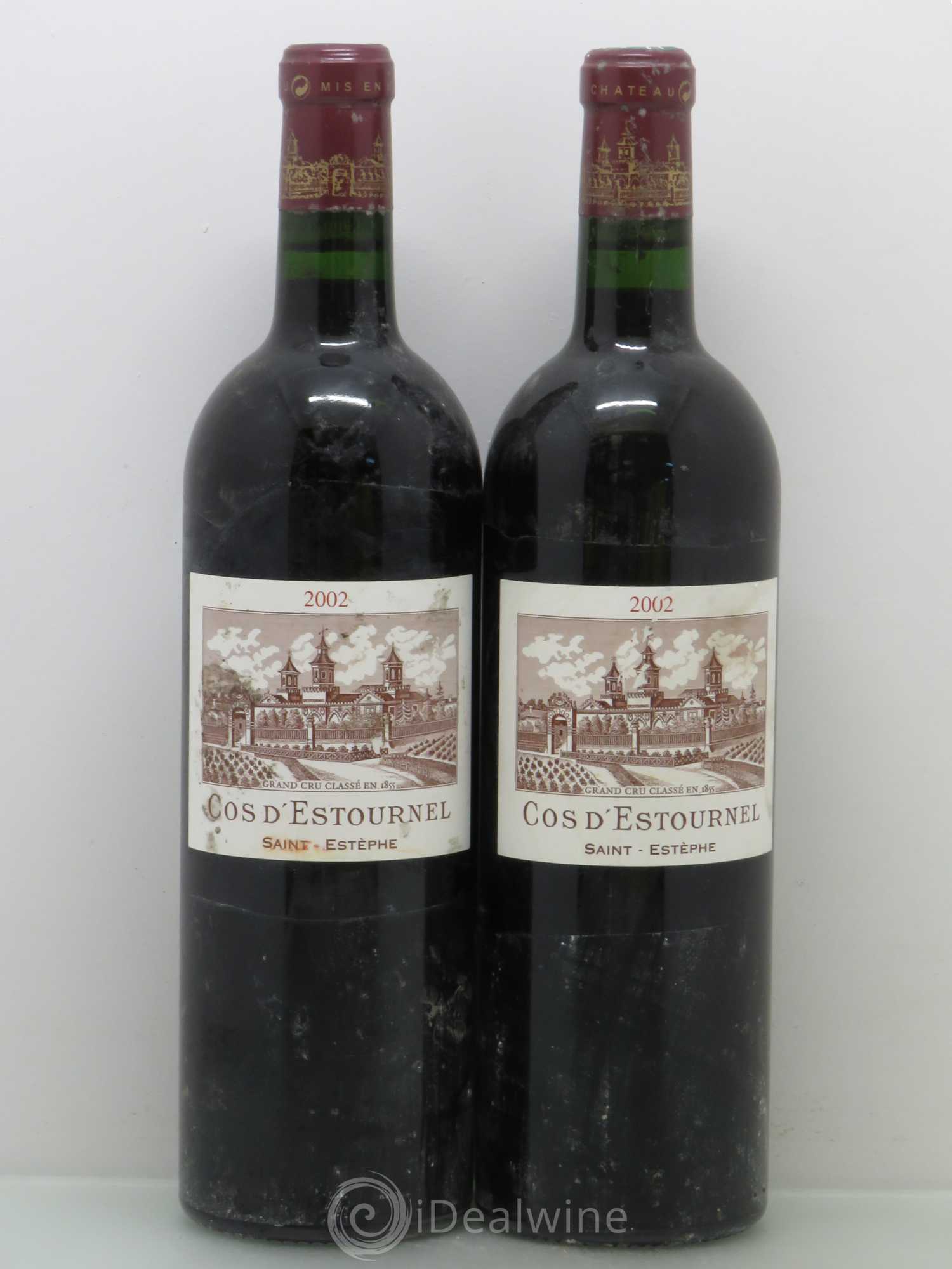 Cos d'Estournel 2ème Grand Cru Classé 2002 - Lot de 2 bouteilles - 0
