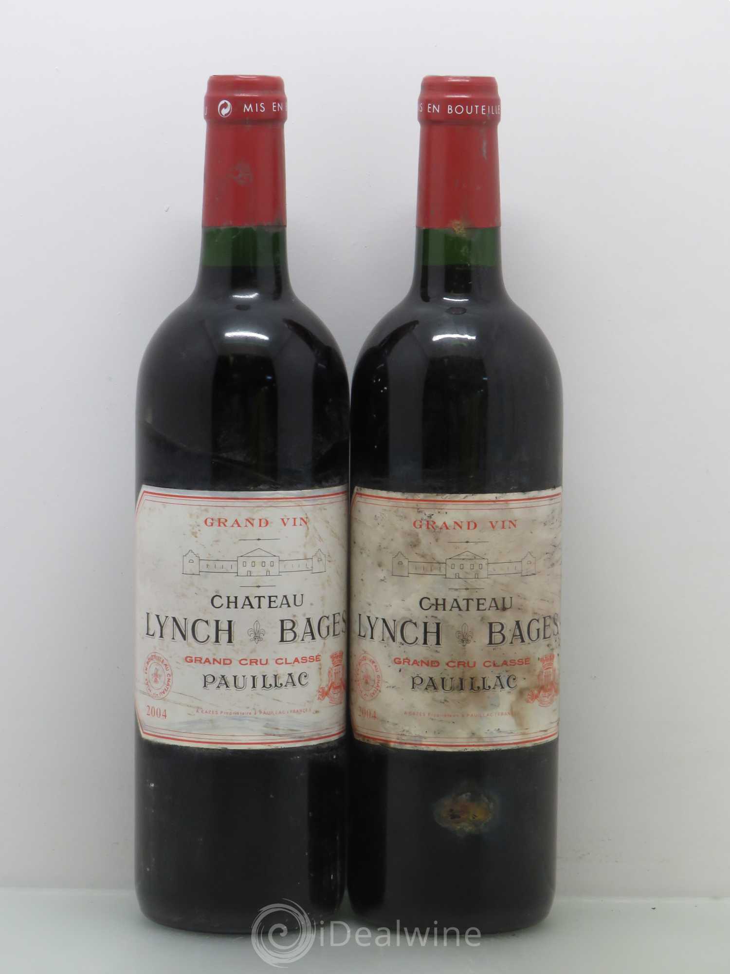 Château Lynch Bages 5ème Grand Cru Classé 2004 - Lot de 2 bouteilles - 0