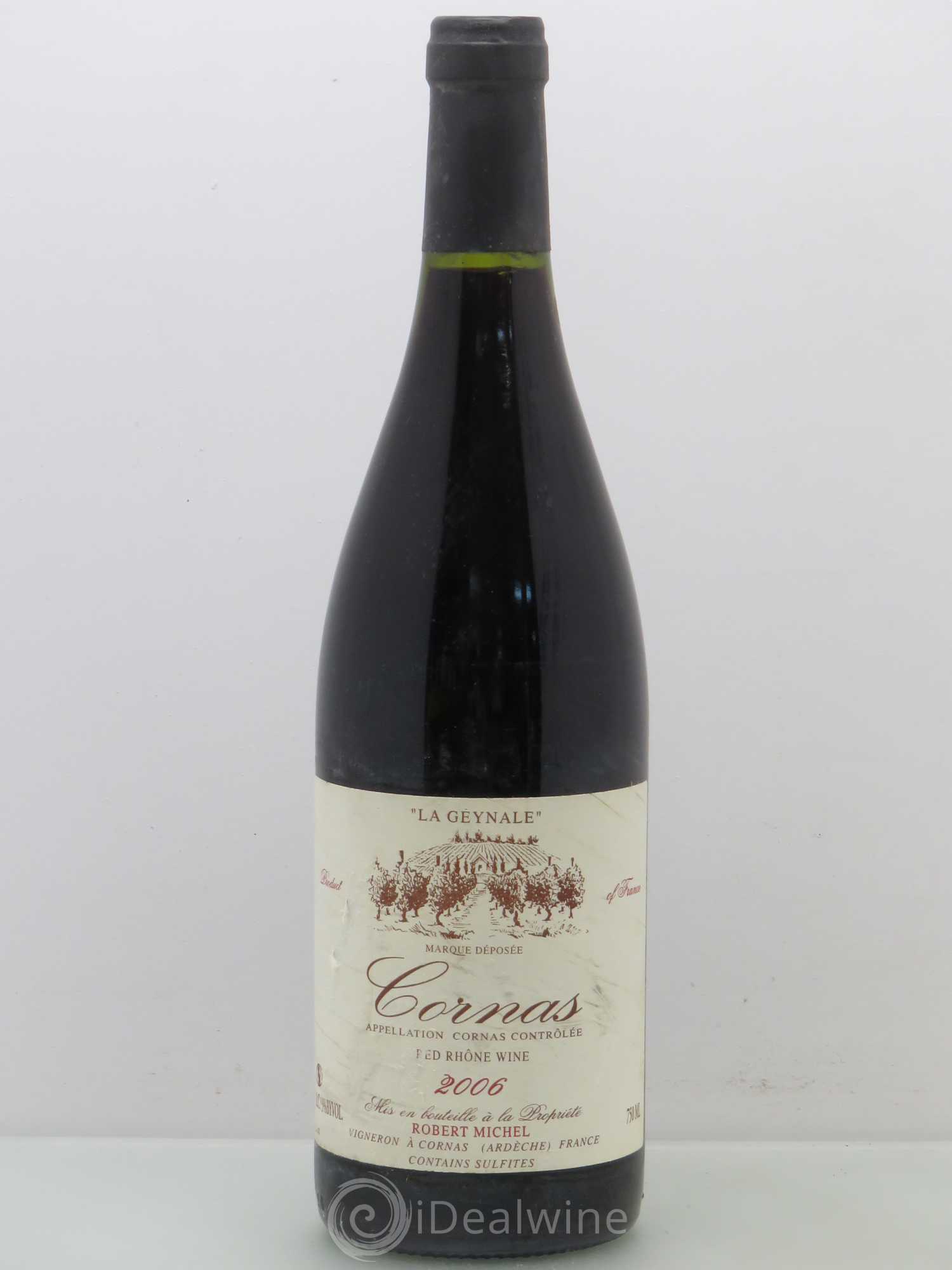 Cornas La Geynale Robert Michel 2006 - Lot de 1 bouteille - 0