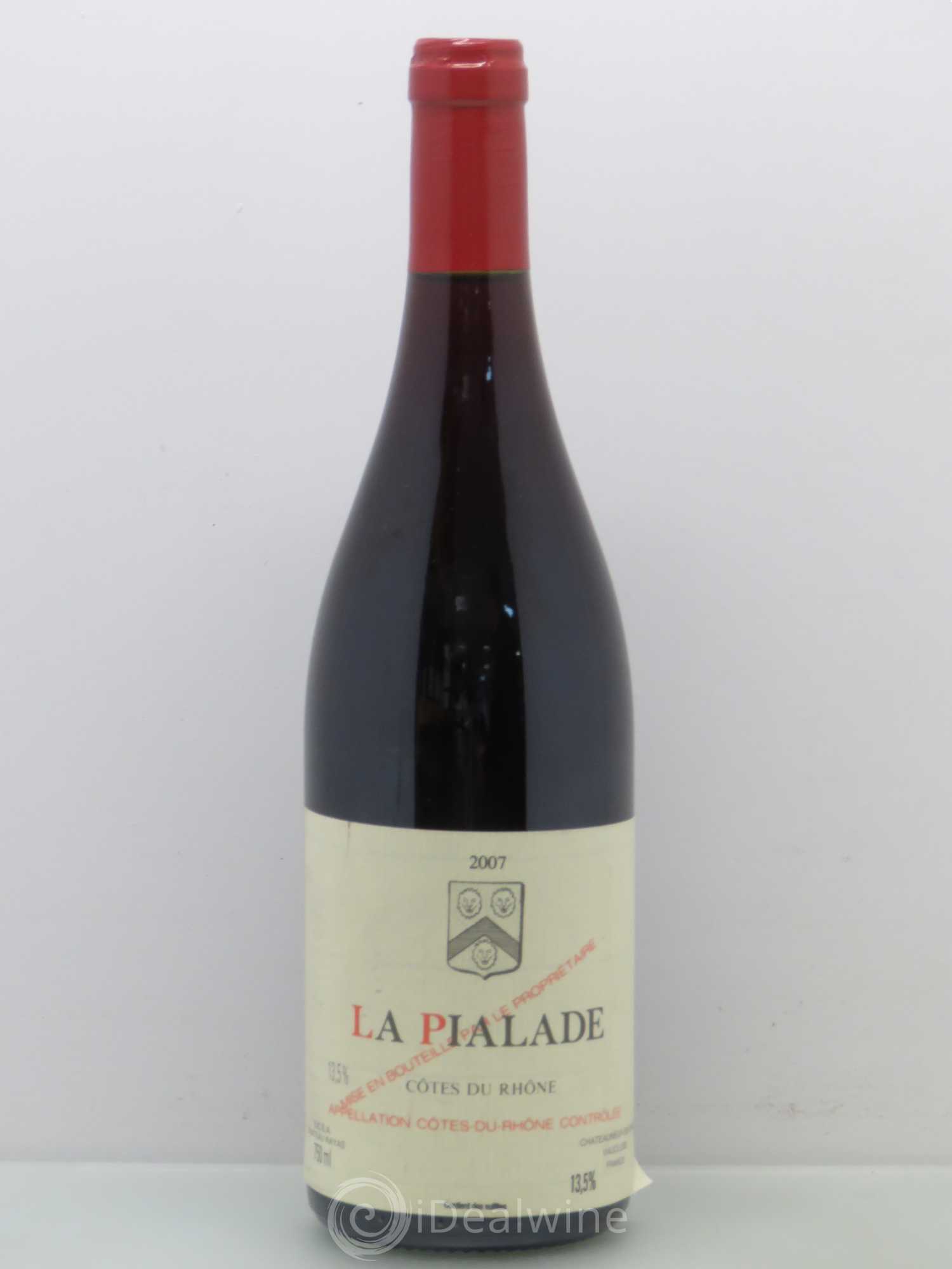 Côtes-du-Rhône La Pialade Emmanuel Reynaud 2007 - Lot de 1 bouteille - 0