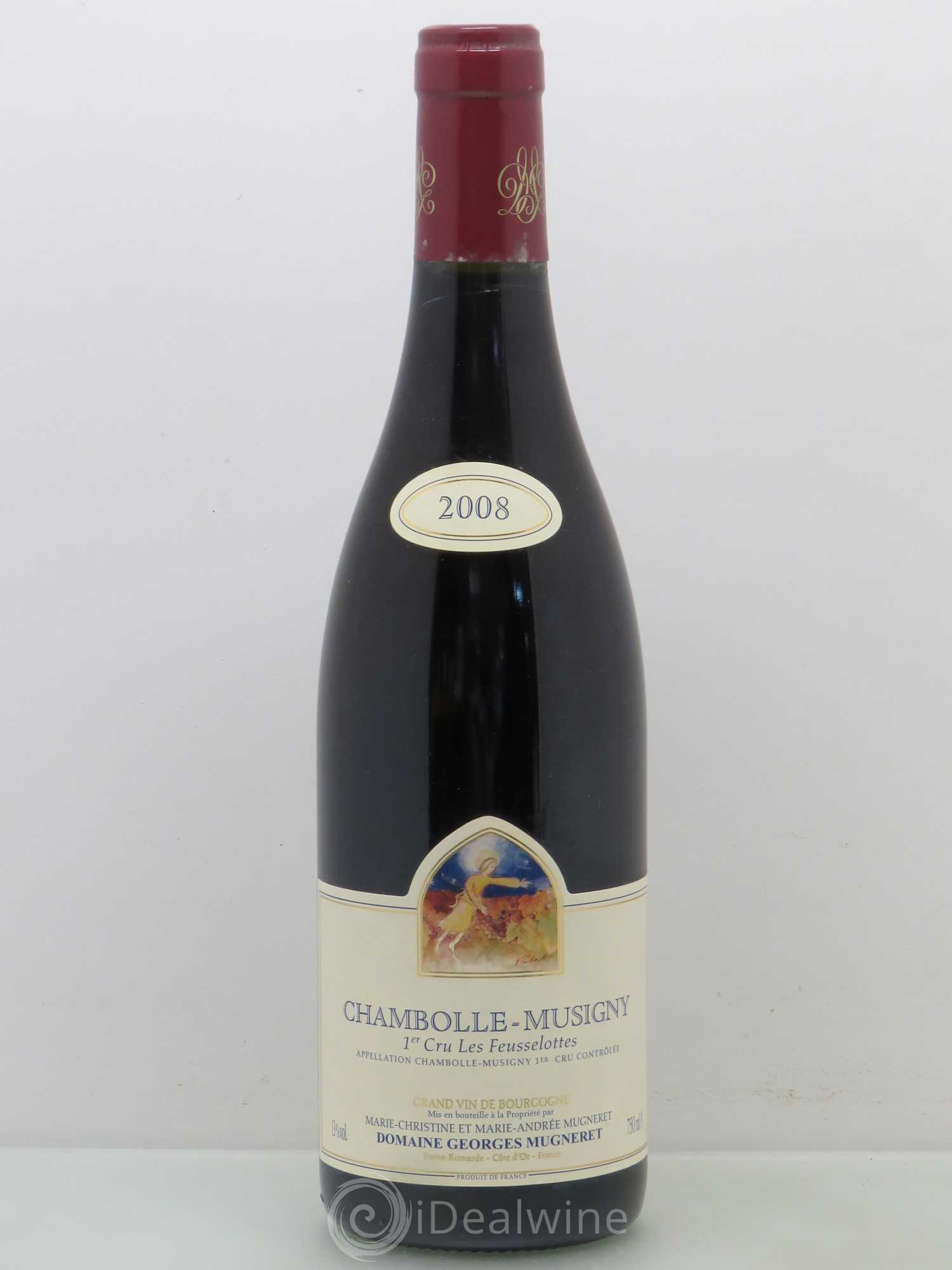 Chambolle-Musigny 1er Cru Feusselottes Mugneret Gibourg 2008 - Posten von 1 Flasche - 0