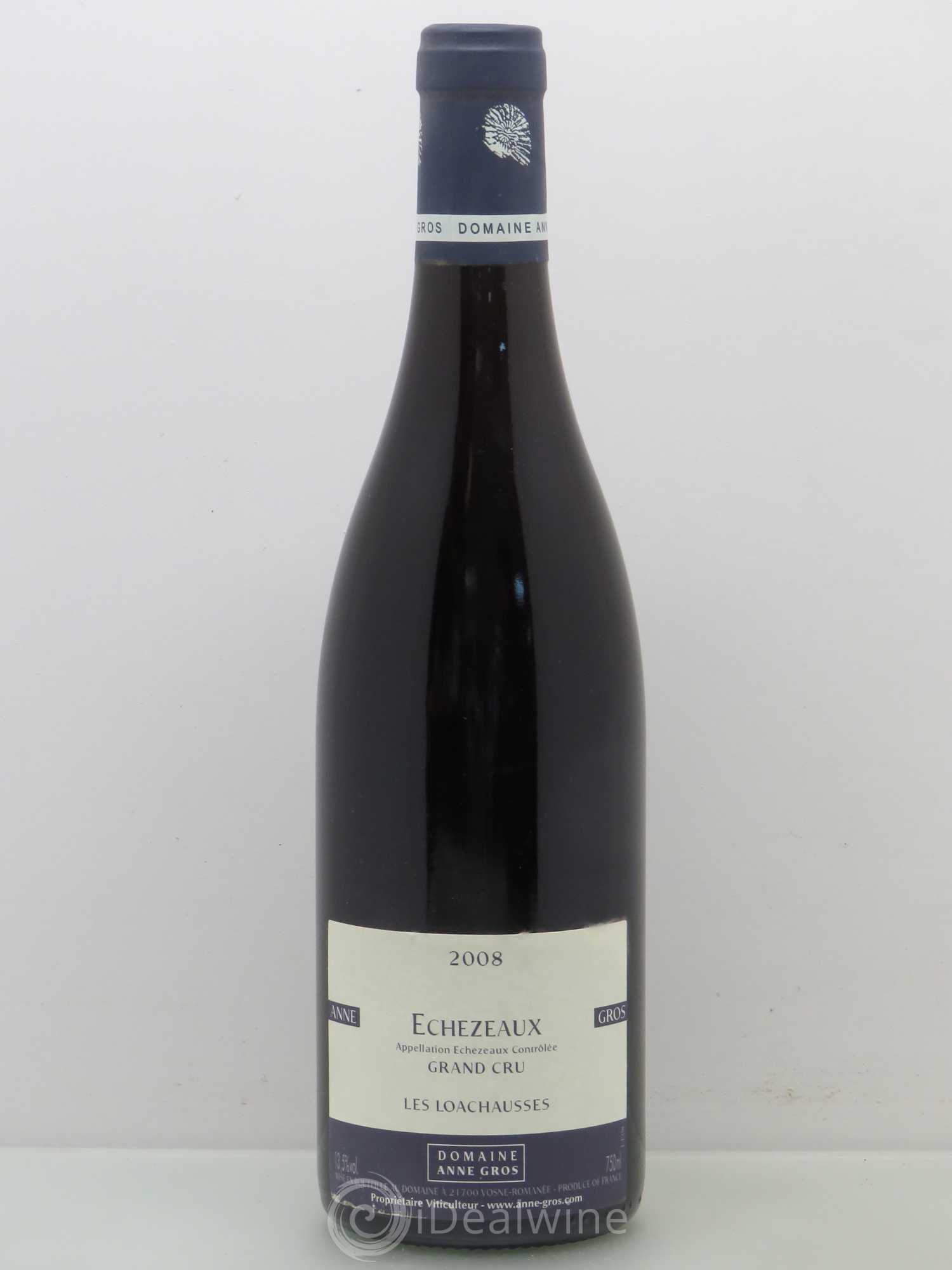 Echezeaux Grand Cru Les Loachausses Anne Gros 2008 - Lot de 1 bouteille - 0