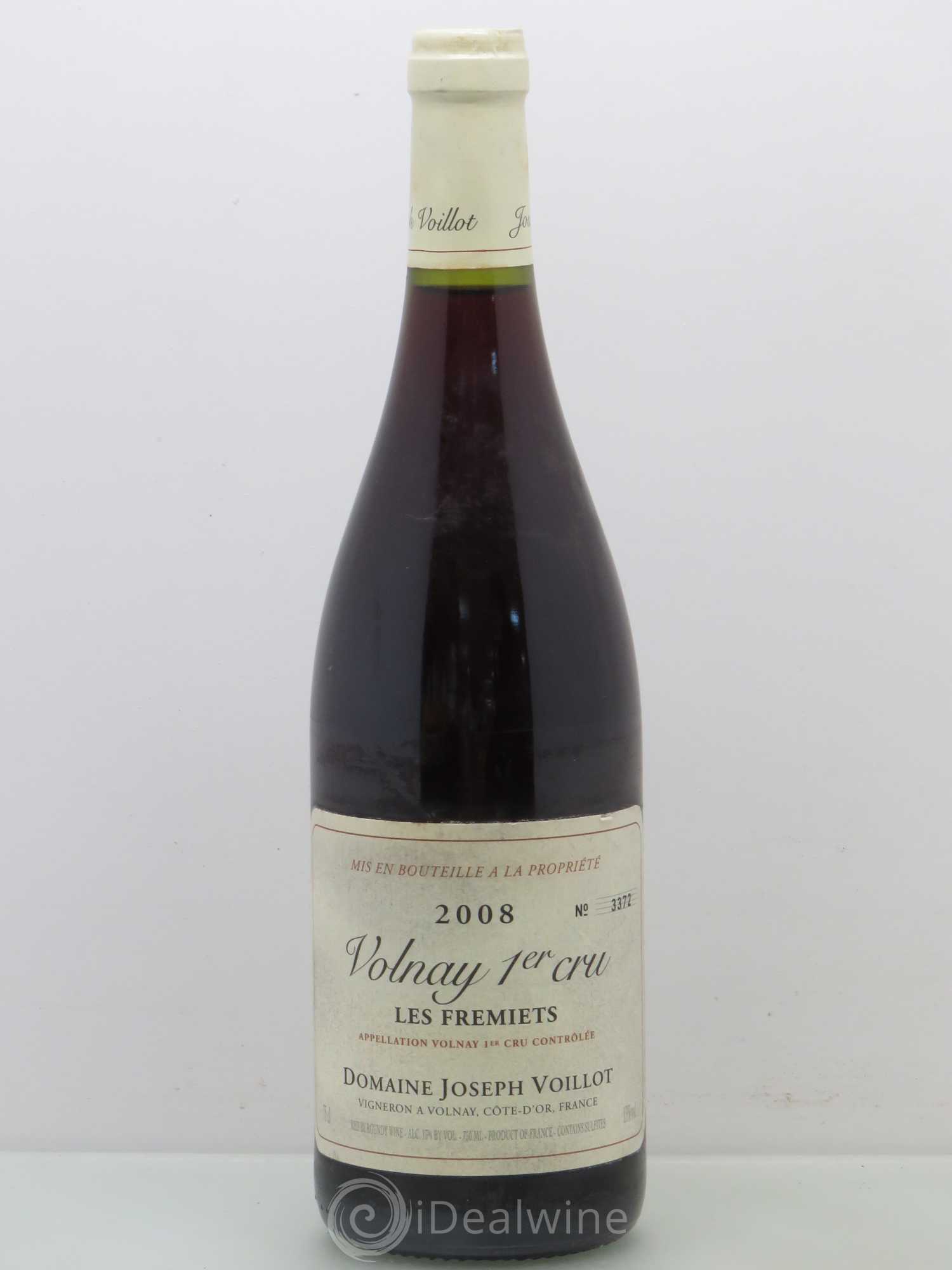 Volnay 1er Cru Fremiets Voillot 2008 - Posten von 1 Flasche - 0