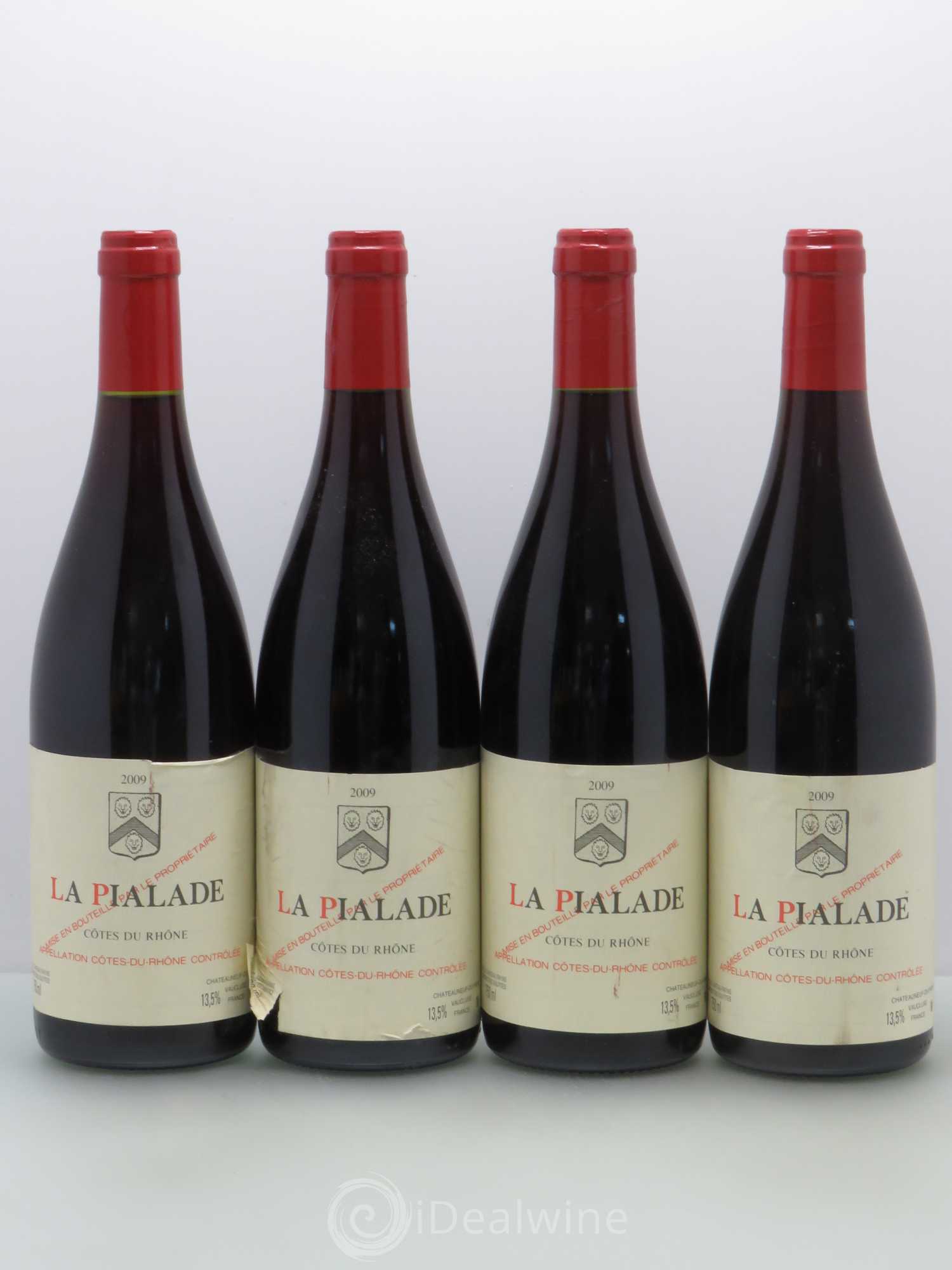 Côtes-du-Rhône La Pialade Emmanuel Reynaud 2009 - Lot de 4 bouteilles - 0