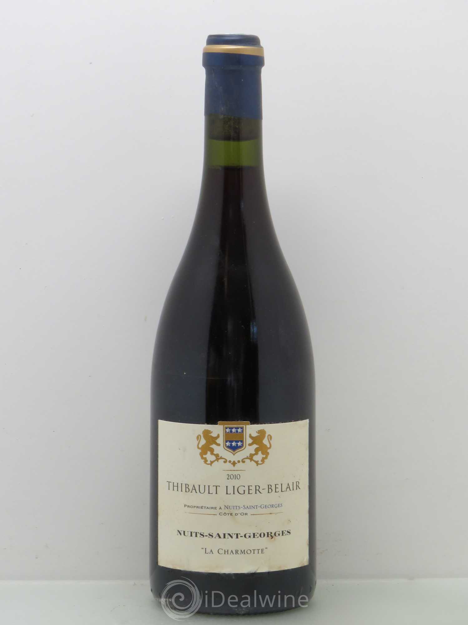 Nuits-Saint-Georges La Charmotte Thibault Liger Belair 2010 - Posten von 1 Flasche - 0