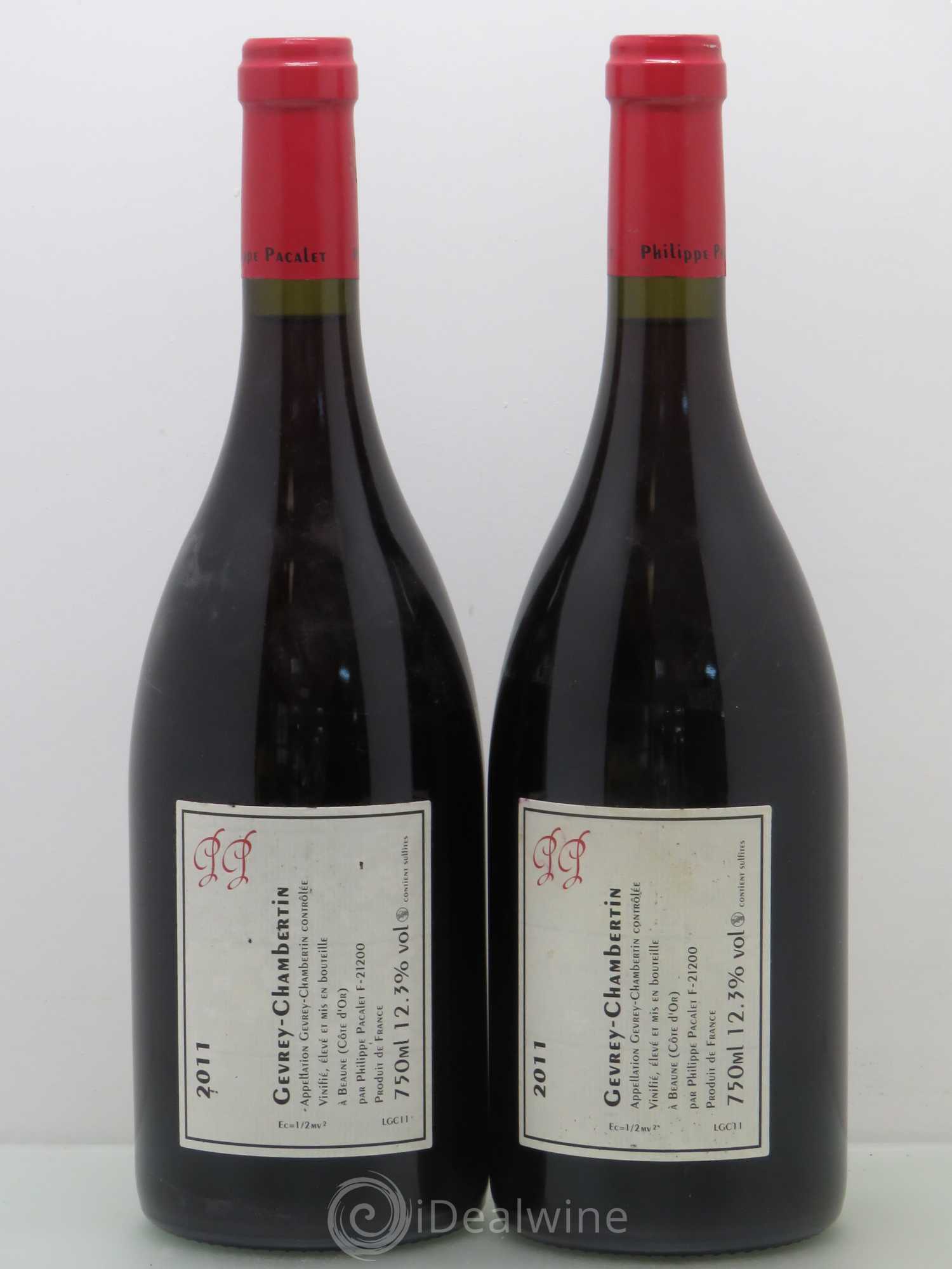 Gevrey-Chambertin Pacalet 2011 - Lot de 2 bouteilles - 1