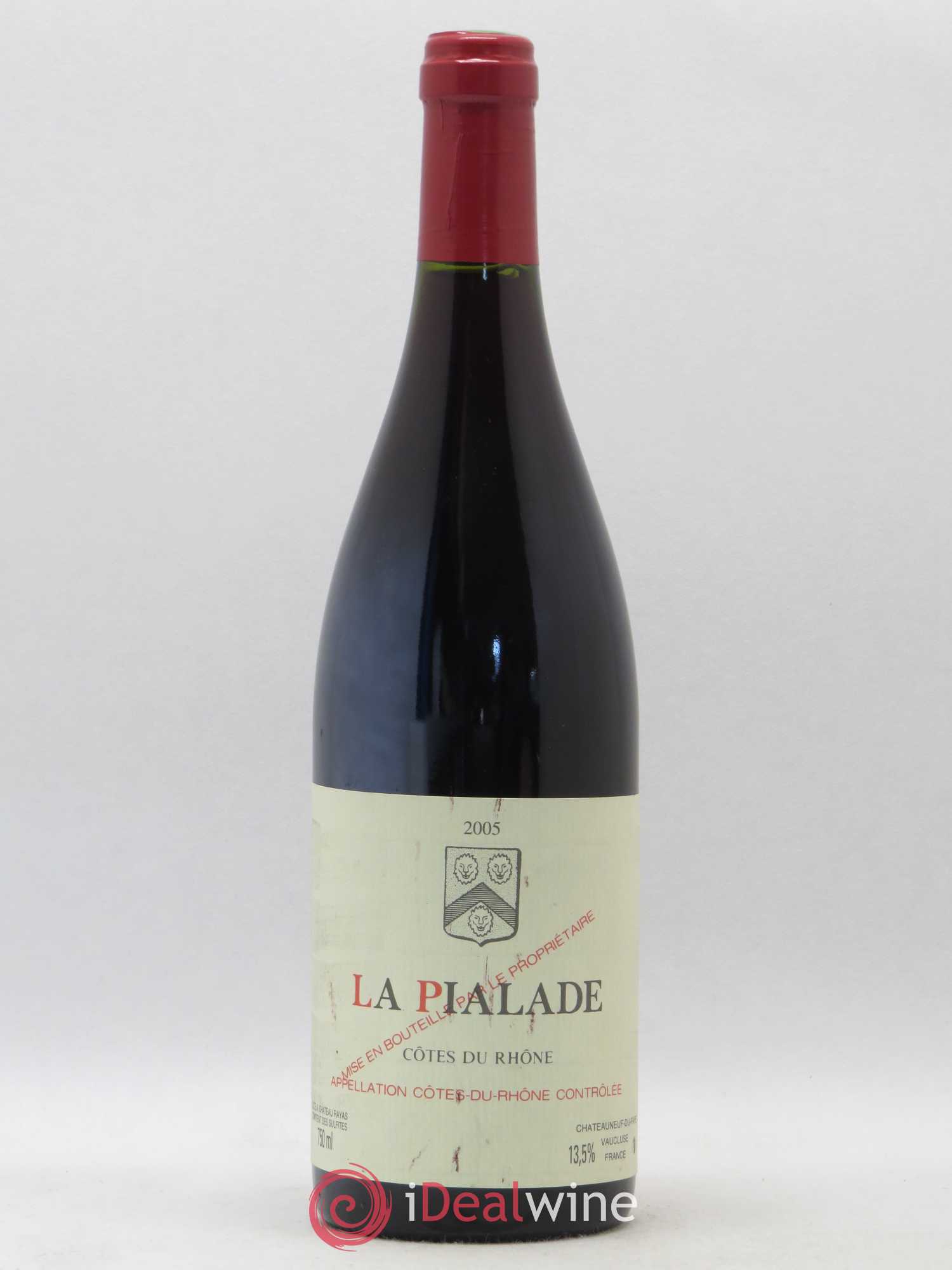 Côtes-du-Rhône La Pialade Emmanuel Reynaud 2005 - Lot de 1 bouteille - 0
