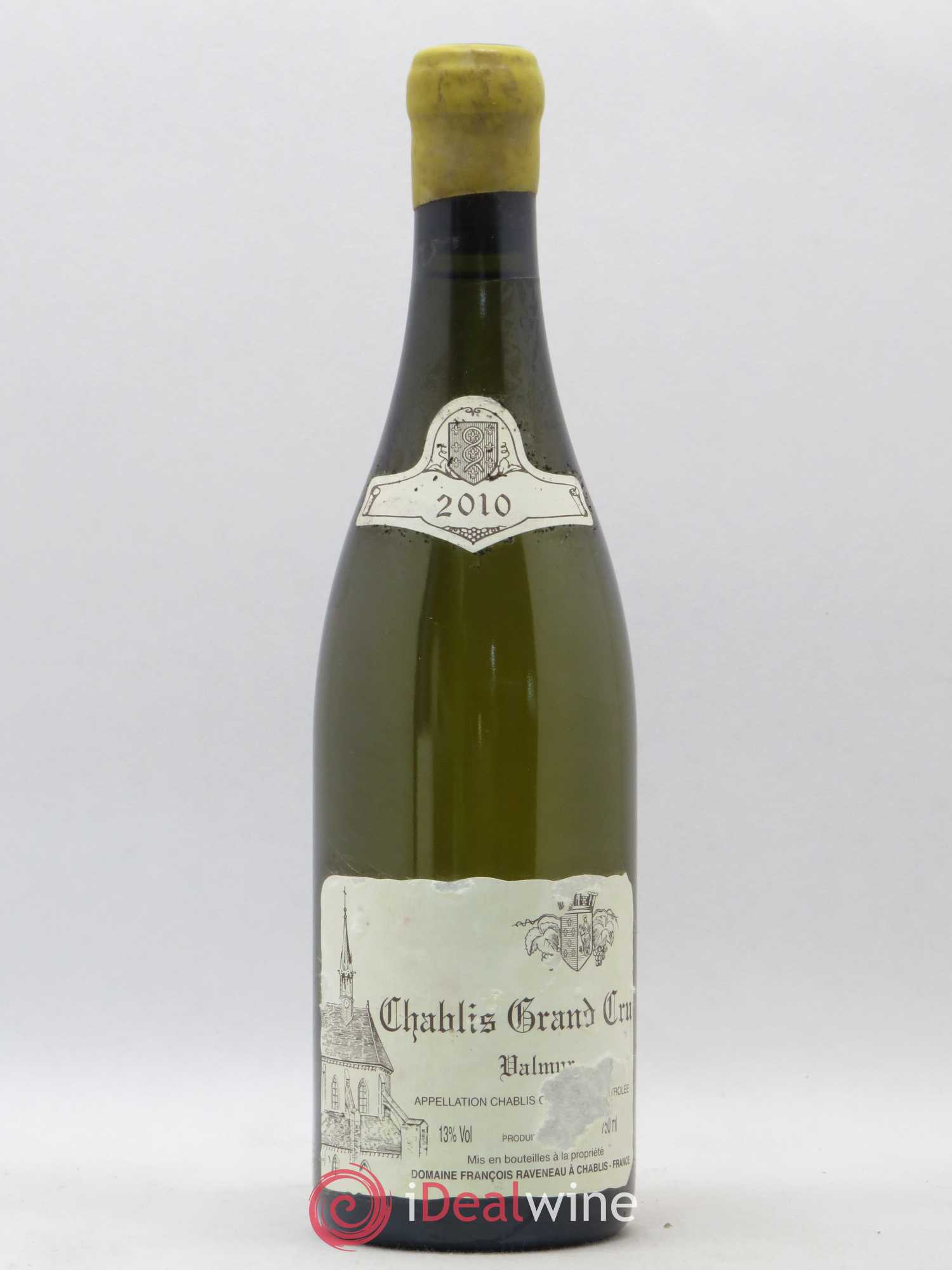 Chablis Grand Cru Valmur Raveneau (Domaine) 2010 - Lot de 1 bouteille - 0