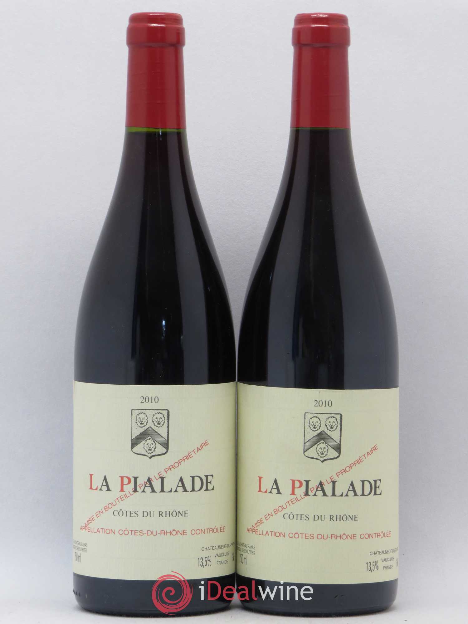 Côtes-du-Rhône La Pialade Emmanuel Reynaud 2010 - Lot de 2 bouteilles - 0