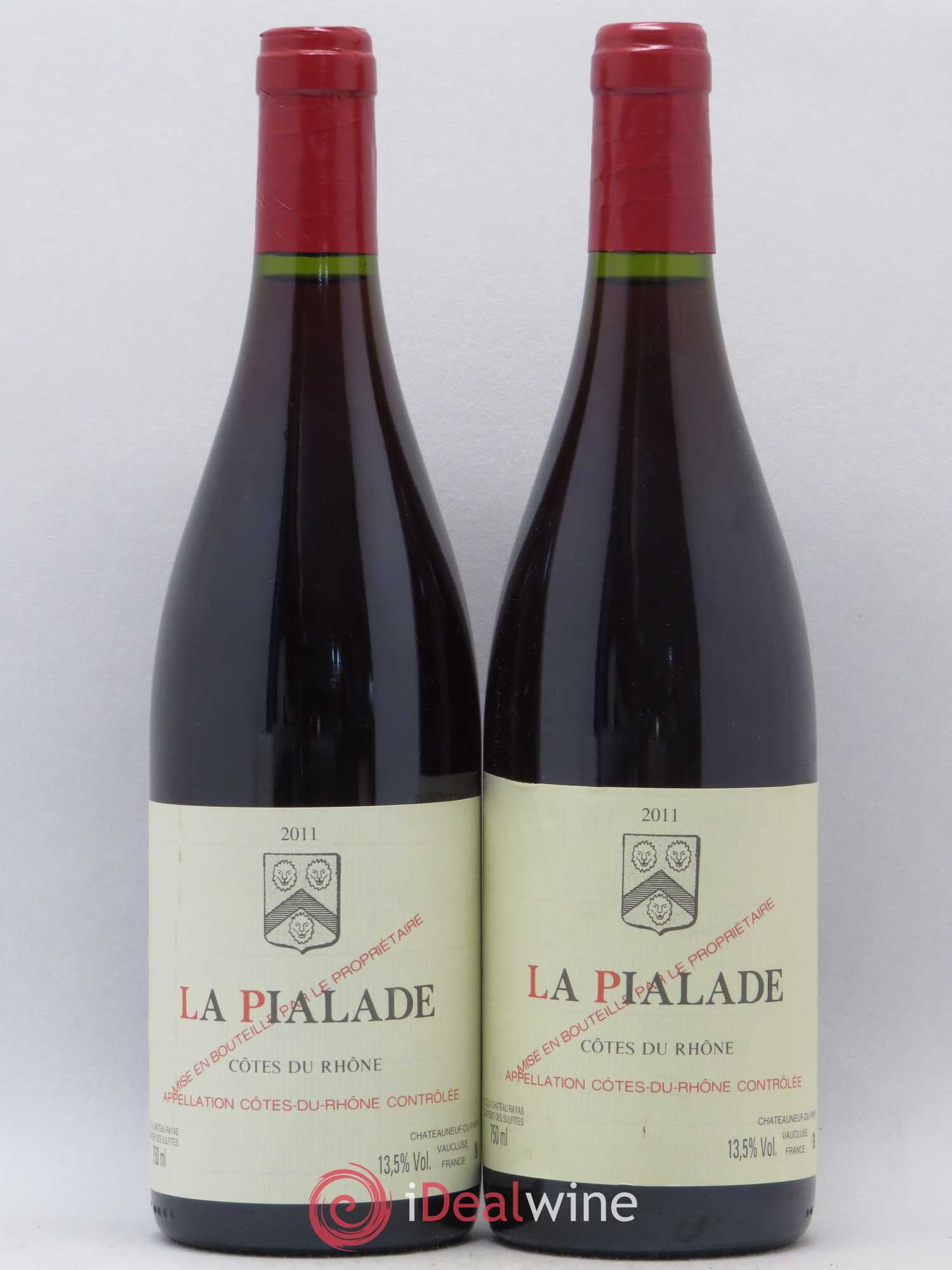 Côtes-du-Rhône La Pialade Emmanuel Reynaud 2011 - Lot de 2 bouteilles - 0