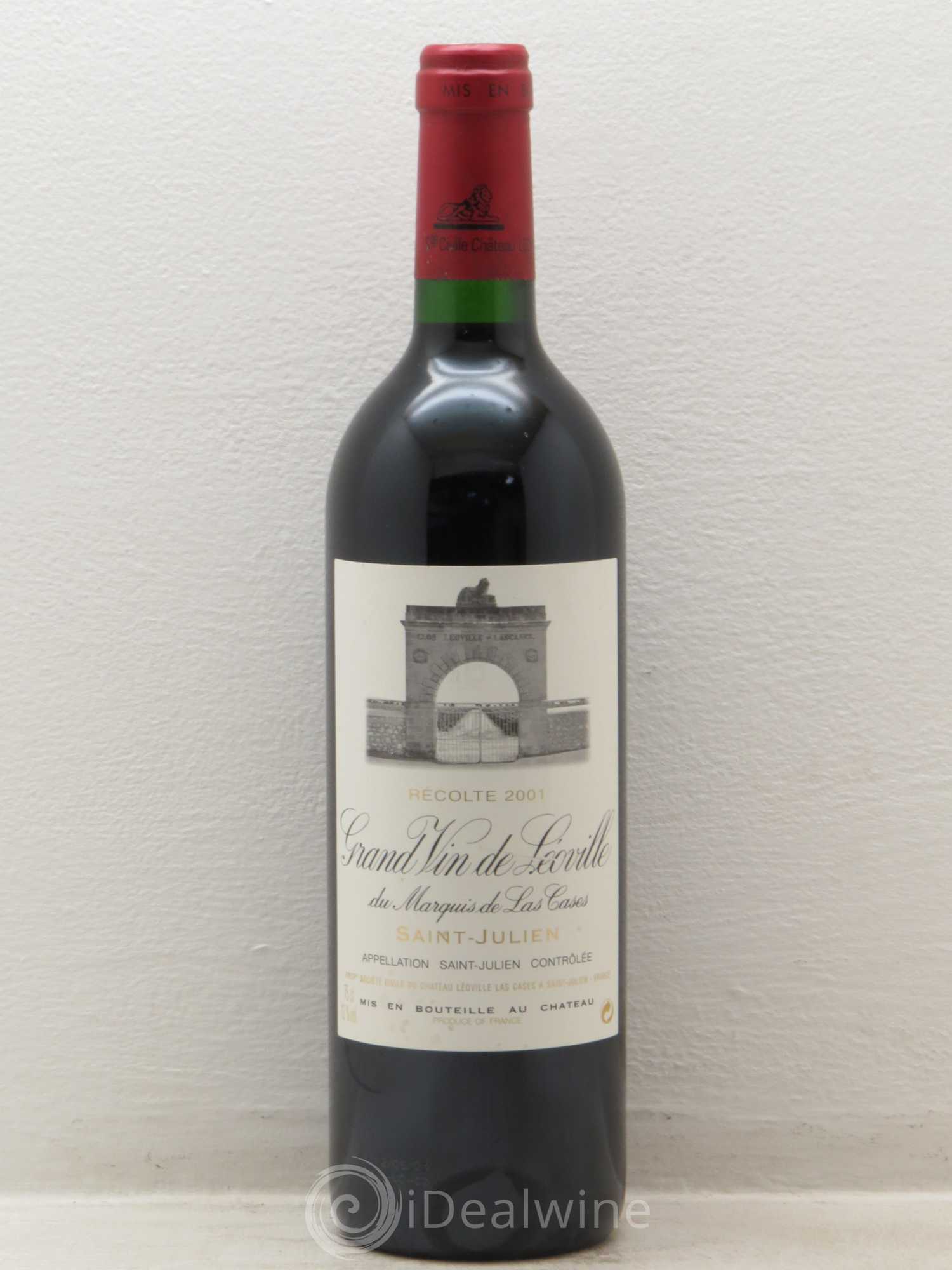 Château Léoville Las Cases 2ème Grand Cru Classé 2001 - Lot de 1 bouteille - 0
