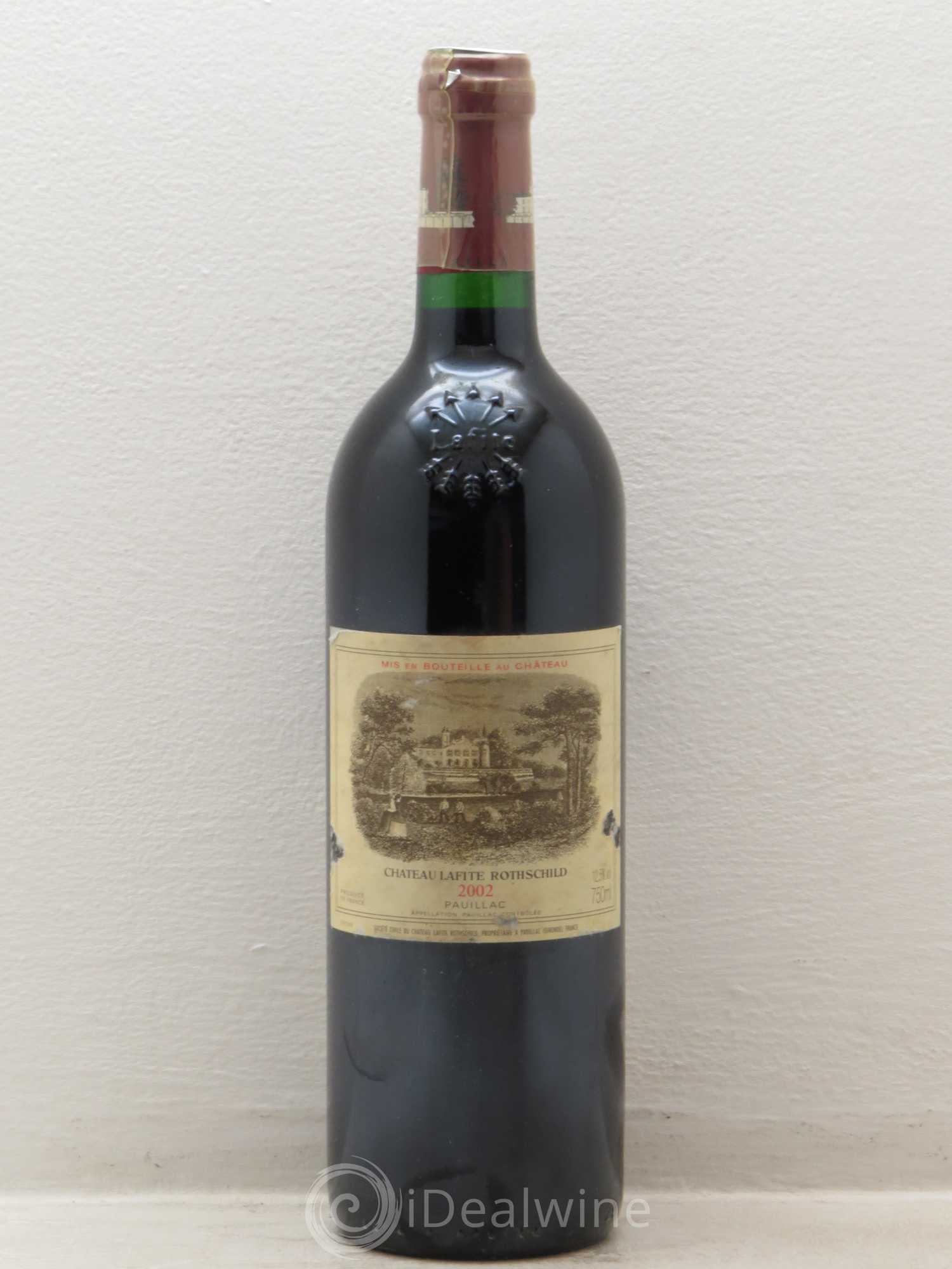 Château Lafite Rothschild 1er Grand Cru Classé 2002 - Lot de 1 bouteille - 0