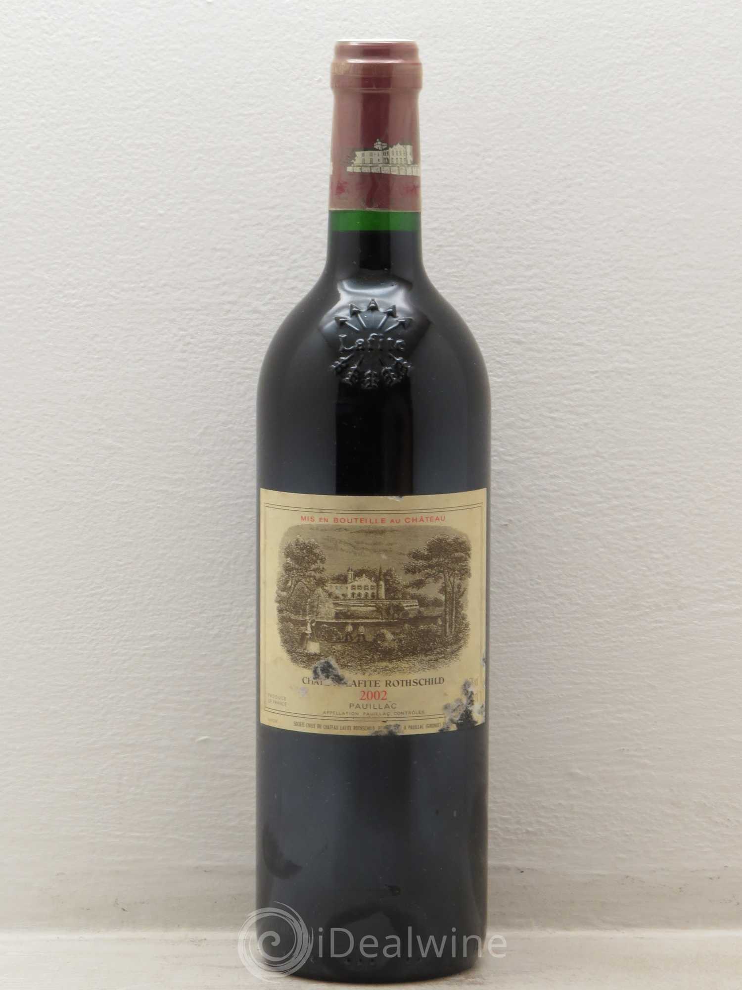 Château Lafite Rothschild 1er Grand Cru Classé 2002 - Lot de 1 bouteille - 0