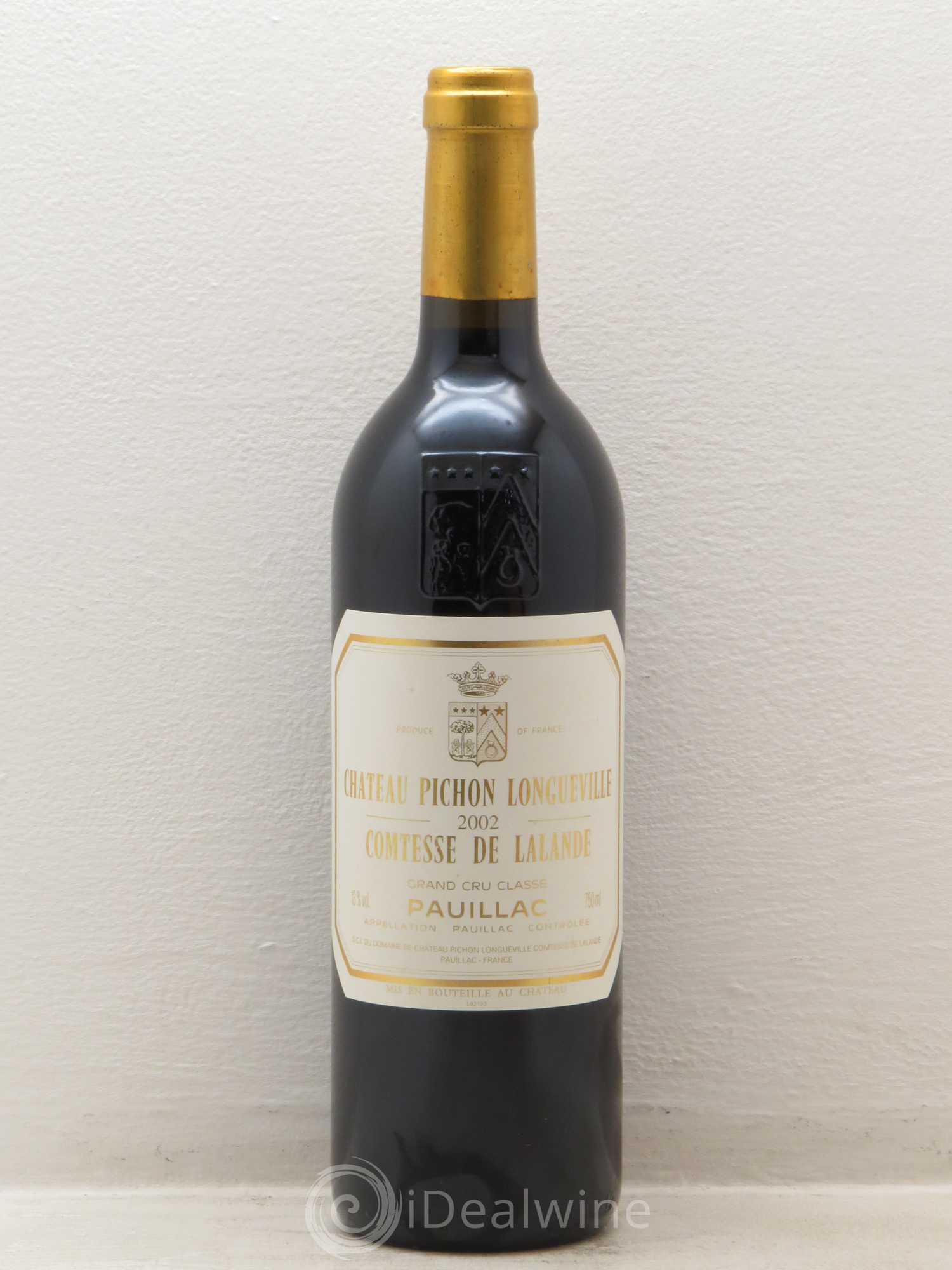 Château Pichon Longueville Comtesse de Lalande 2ème Grand Cru Classé 2002 - Lot de 1 bouteille - 0
