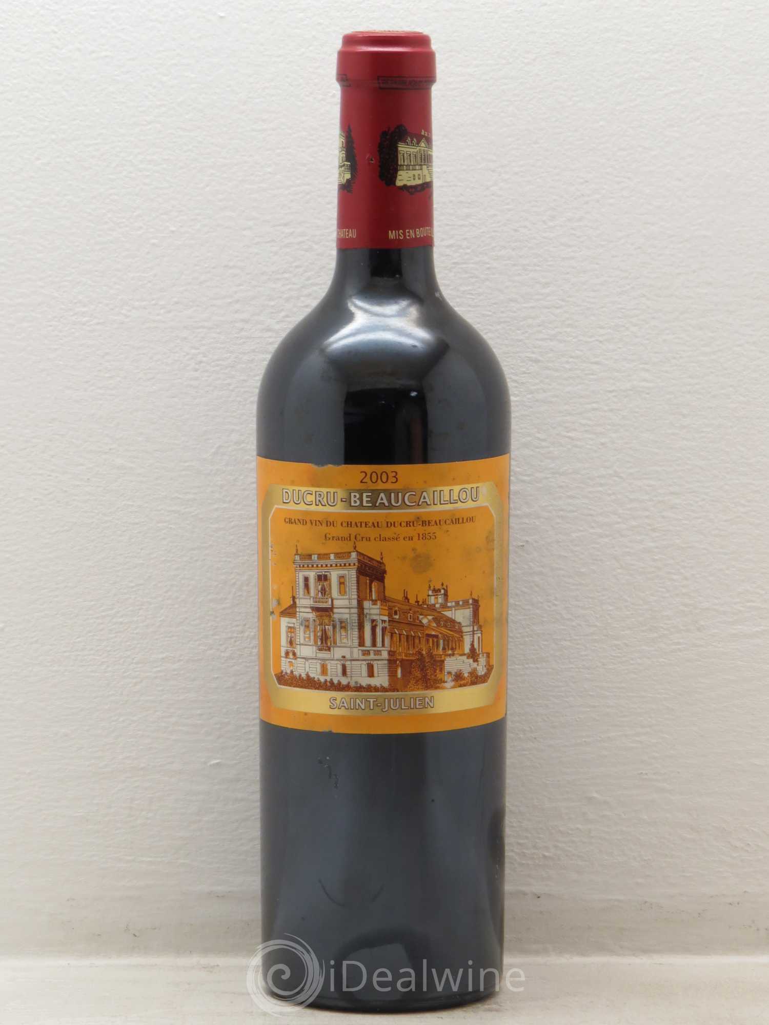 Château Ducru Beaucaillou 2ème Grand Cru Classé 2003 - Lot de 1 bouteille - 0