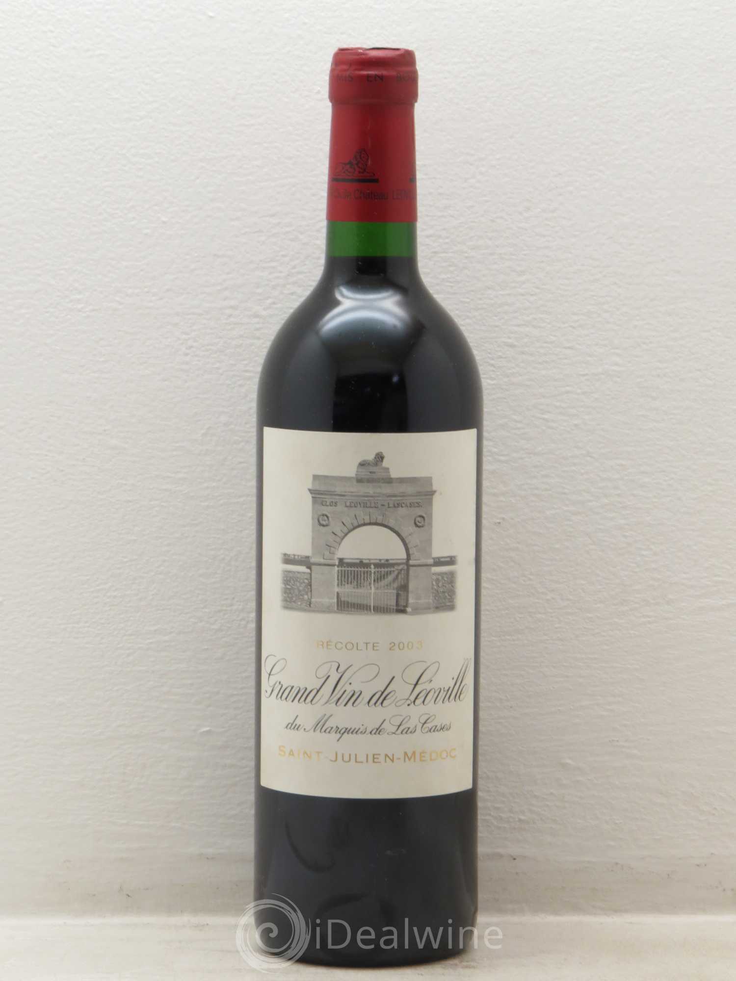 Château Léoville Las Cases 2ème Grand Cru Classé 2003 - Lot de 1 bouteille - 0